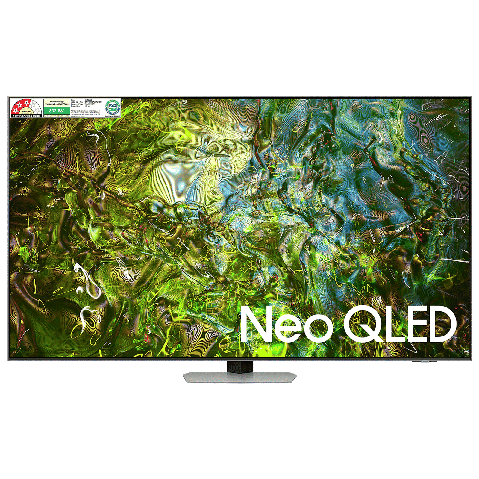 SAMSUNG QN90D 190 cm (75 inch) Neo QLED 4K Ultra HD Smart Tizen TV with Quantum Matrix Technology (2024 model) SAMSUNG QN90D 190 cm (75 inch) Neo QLED 4K Ultra HD Smart Tizen TV with Quantum Matrix Technology (2024 model)_1