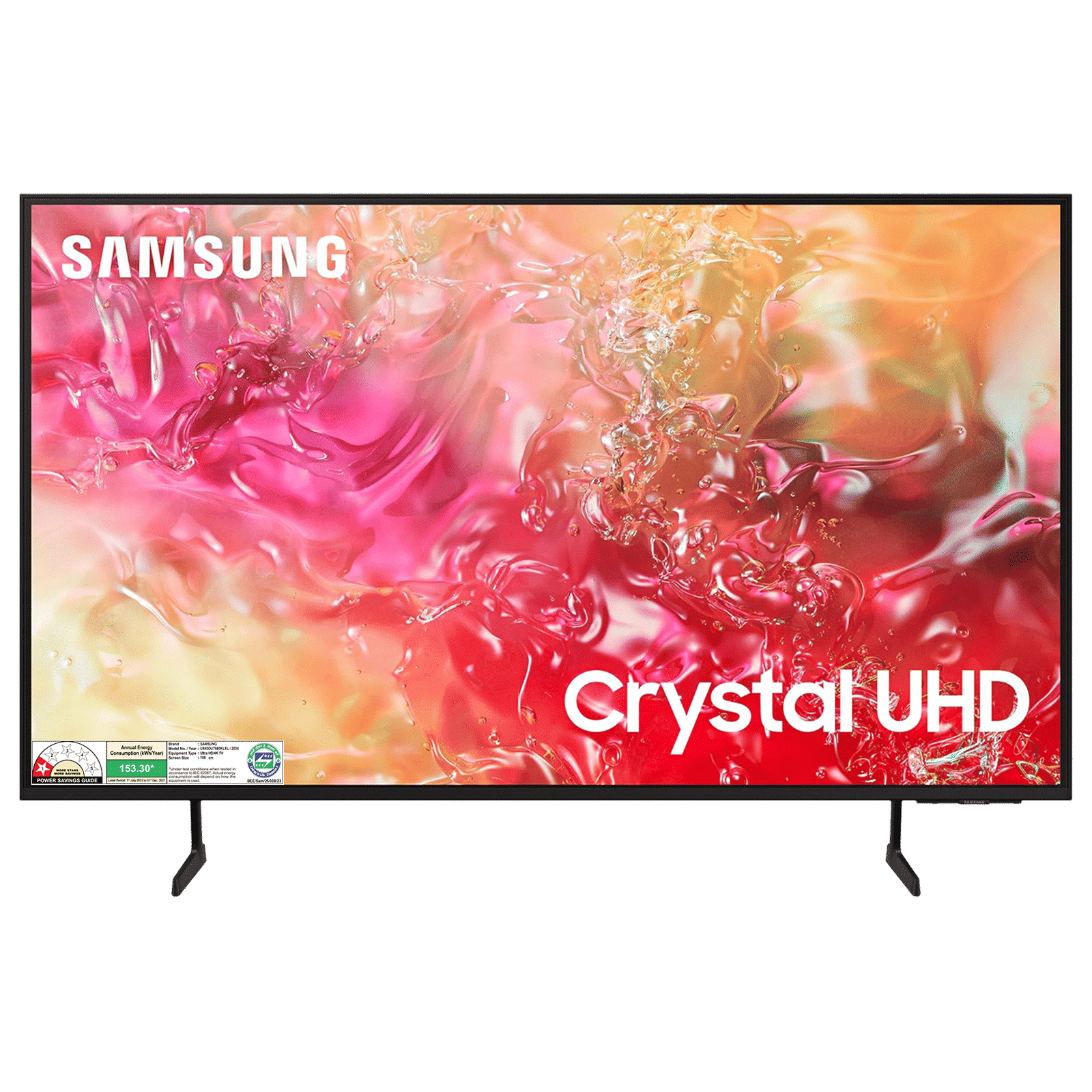 SAMSUNG DU7660 109 cm (43 inch) 4K Ultra HD LED Smart Tizen TV with Motion Xcelerator (2024 model) SAMSUNG DU7660 109 cm (43 inch) 4K Ultra HD LED Smart Tizen TV with Motion Xcelerator (2024 model)_1