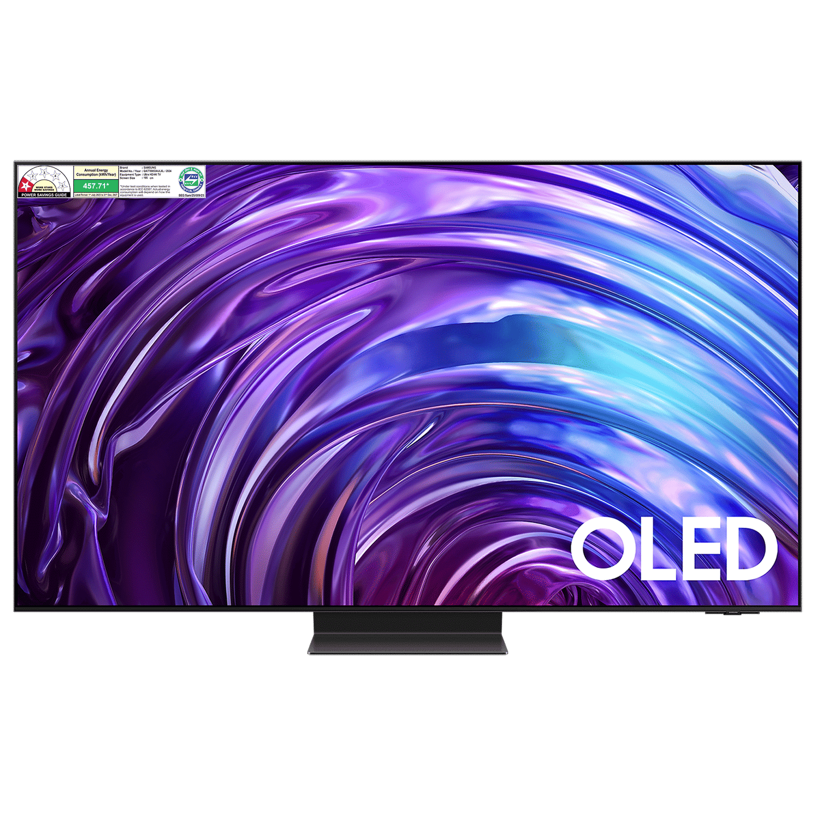 SAMSUNG S95D 195 cm (77 inch) 4K Ultra HD LED Smart Tizen TV with Voice Assistant (2024 model)_1