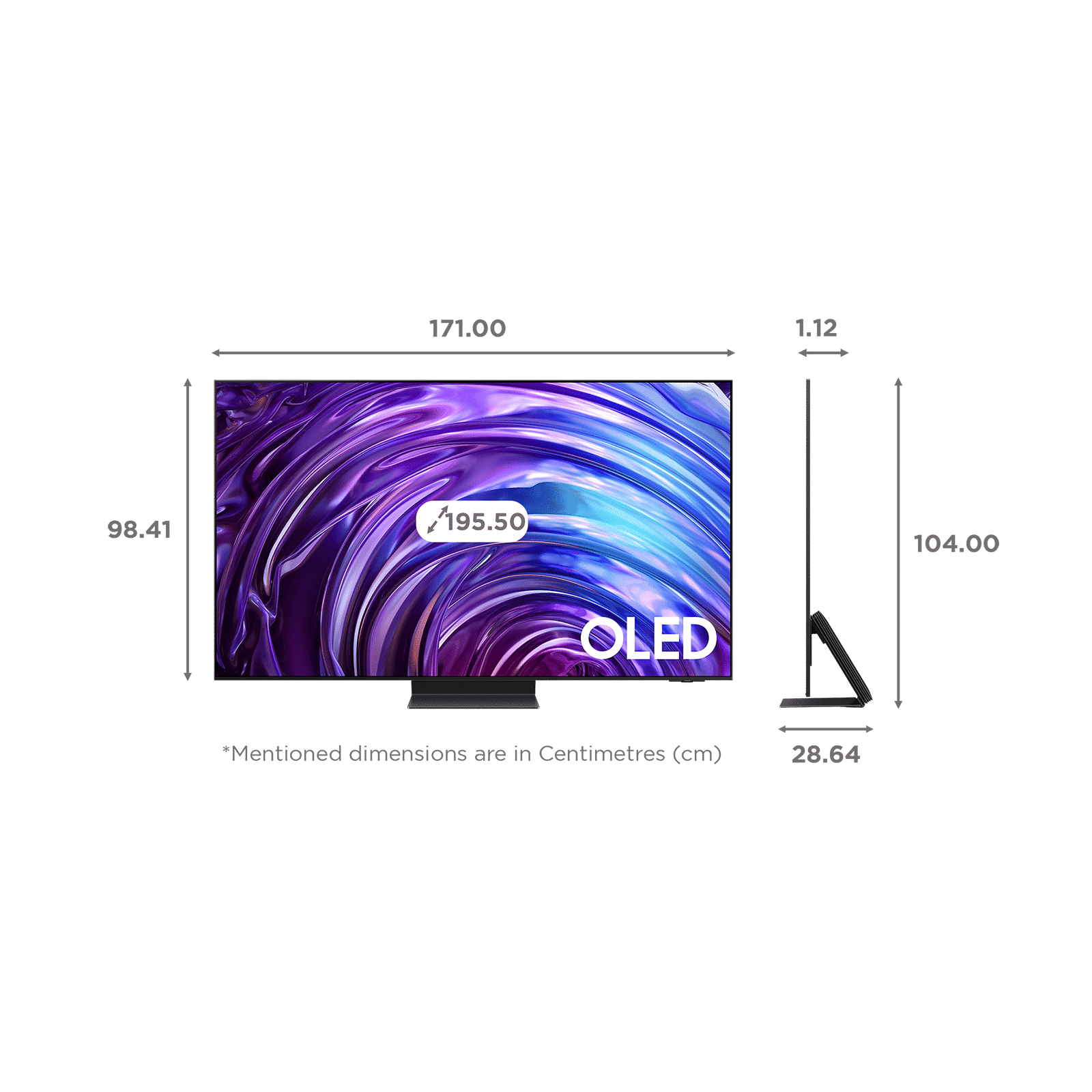 SAMSUNG S95D 195 cm (77 inch) 1 Star 4K Ultra HD LED Smart Tizen TV with Voice Assistant (2024 model) SAMSUNG S95D 195 cm (77 inch) 1 Star 4K Ultra HD LED Smart Tizen TV with Voice Assistant (2024 model)_16