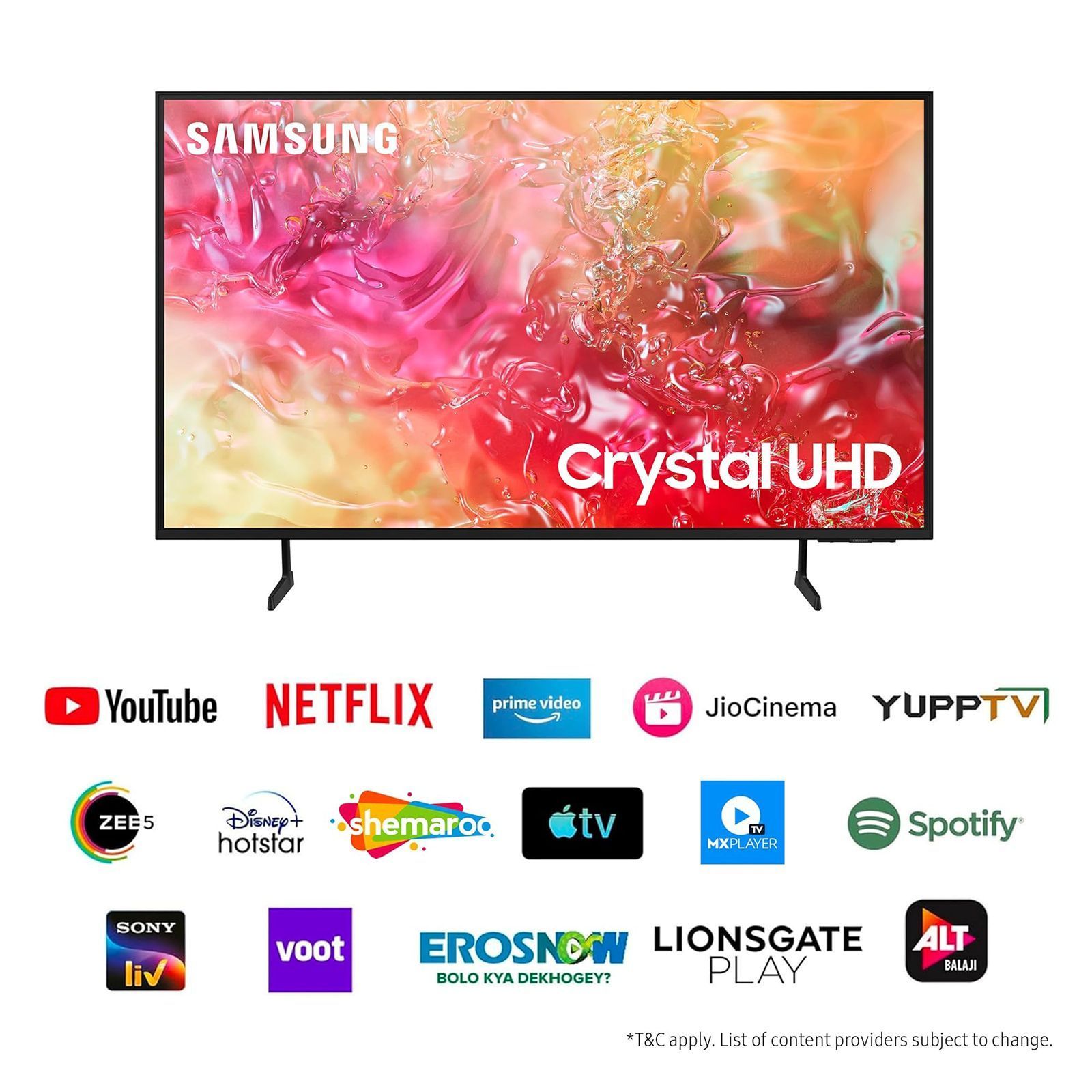 SAMSUNG DU7660 127 cm (50 inch) 4K Ultra HD LED Smart Tizen TV with Motion Xcelerator (2024 model)_12