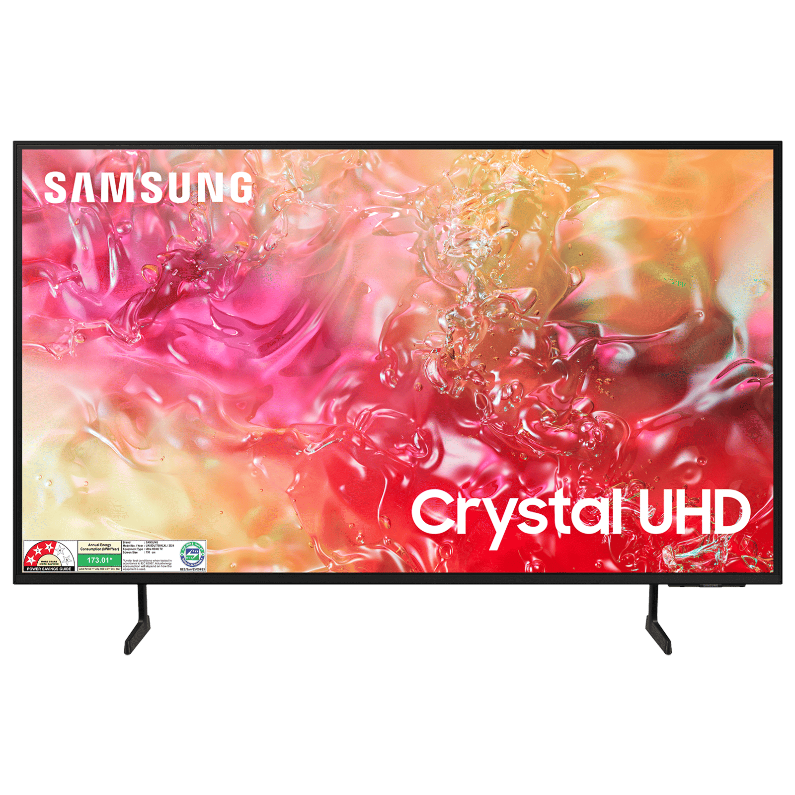 SAMSUNG DU7700 140 cm (55 inch) 4K Ultra HD LED Smart Tizen TV with Motion Xcelerator (2024 model)_1