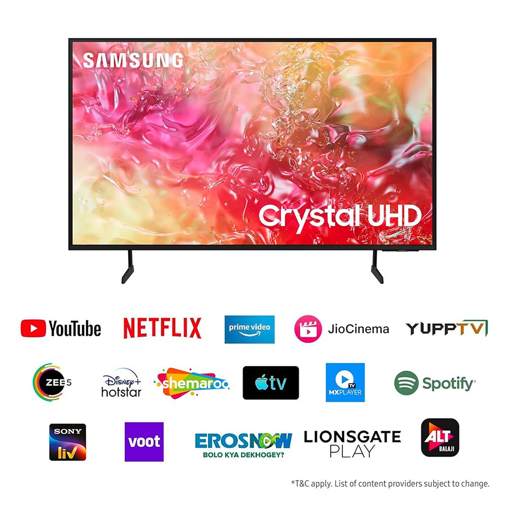 SAMSUNG DU7700 140 cm (55 inch) 4K Ultra HD LED Smart Tizen TV with Motion Xcelerator (2024 model)_12