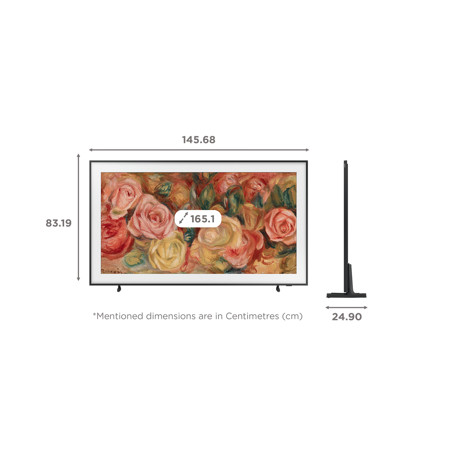 SAMSUNG LS03D 165 cm (65 inch) 4K Ultra Smart HD QLED Smart Tizen TV with Dolby Audio Technology (2024 model) SAMSUNG LS03D 165 cm (65 inch) 4K Ultra Smart HD QLED Smart Tizen TV with Dolby Audio Technology (2024 model)_2