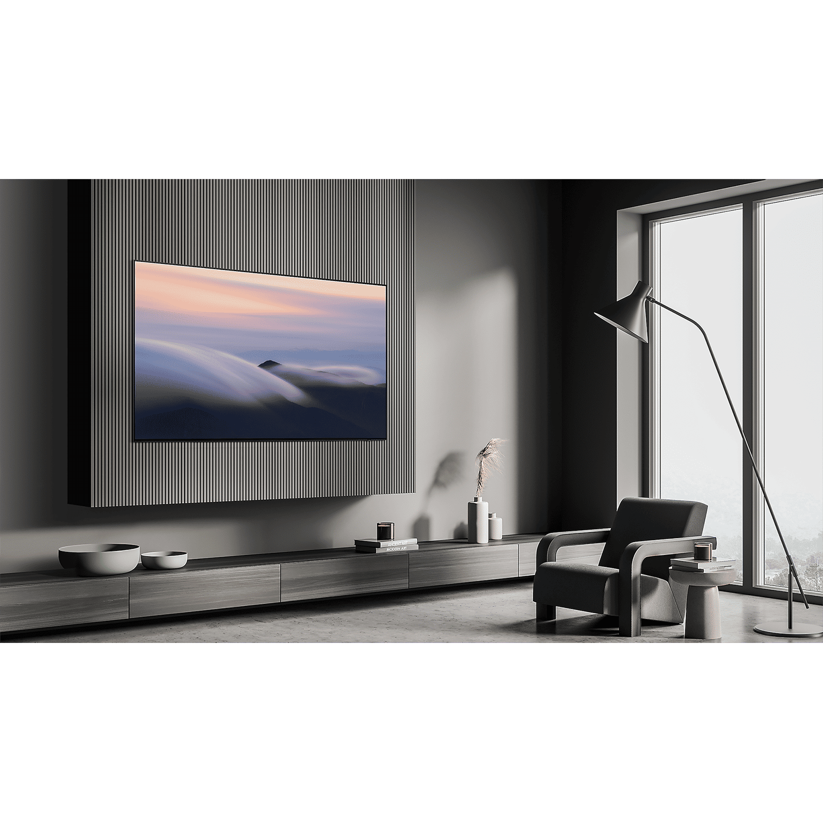 SAMSUNG S90D 195 cm (77 inch) 4K Ultra HD OLED Smart Tizen TV with 4K AI Upscaling (2024 model)_9