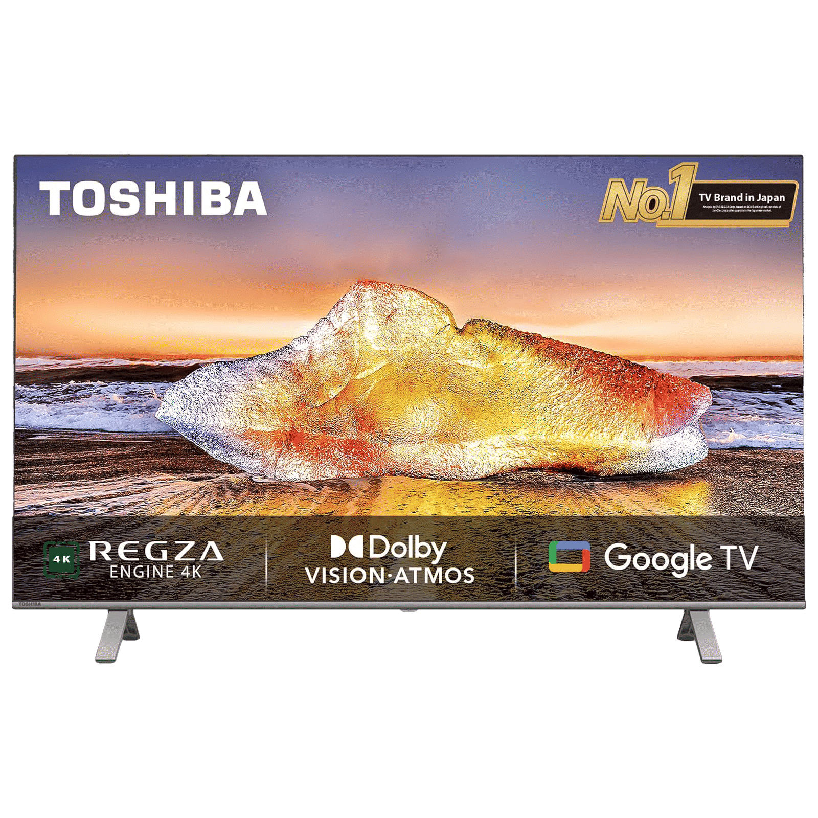 TOSHIBA C350MP 190 cm (75 inch) 4K Ultra HD LED Smart Google TV with Built-in Google Assistant (2023 model) TOSHIBA C350MP 190 cm (75 inch) 4K Ultra HD LED Smart Google TV with Built-in Google Assistant (2023 model)_1