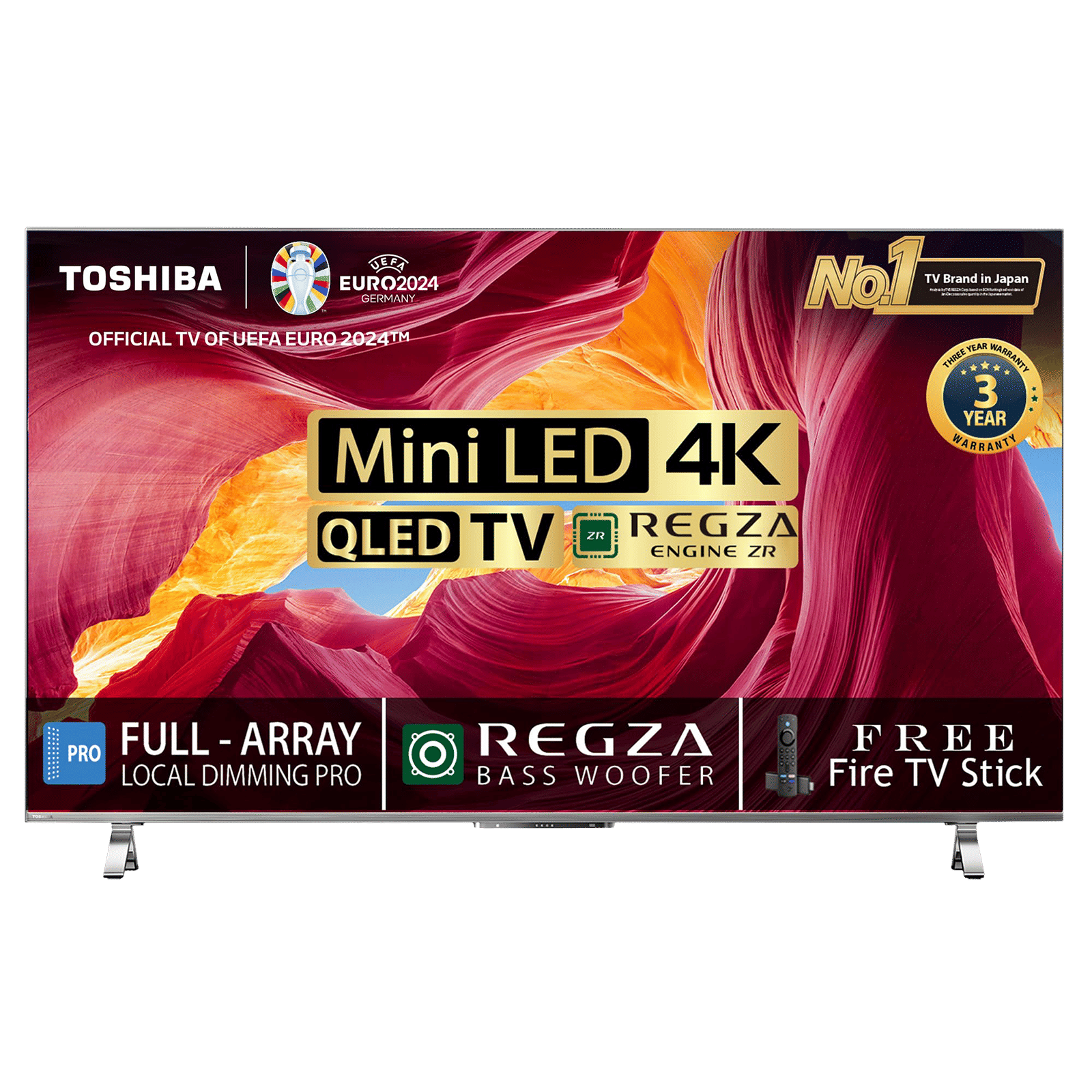 TOSHIBA M650MP 140 cm (55 inch) 4K Ultra HD QLED Smart VIDAA TV with Built-in Google Assistant (2023 model) TOSHIBA M650MP 140 cm (55 inch) 4K Ultra HD QLED Smart VIDAA TV with Built-in Google Assistant (2023 model)_1