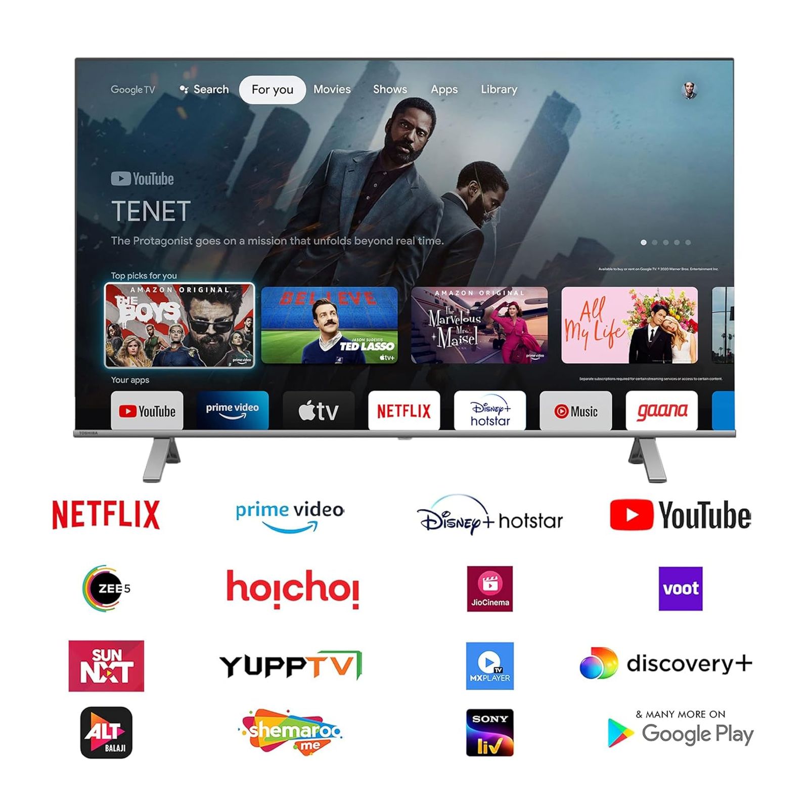 TOSHIBA C350MP 109 cm (43 inch) 4K Ultra HD LED Google TV with Regza Engine 4K TOSHIBA C350MP 109 cm (43 inch) 4K Ultra HD LED Google TV with Regza Engine 4K_8