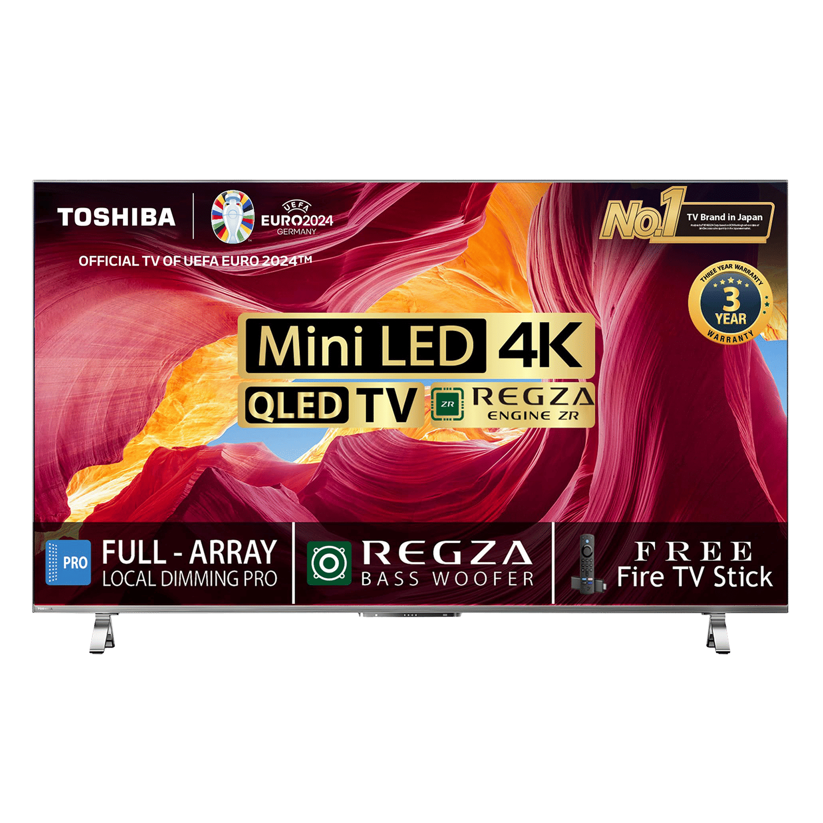 TOSHIBA M650MP 165 cm (65 inch) 4K Ultra HD QLED Smart VIDAA TV with Built-in Google Assistant (2023 model) TOSHIBA M650MP 165 cm (65 inch) 4K Ultra HD QLED Smart VIDAA TV with Built-in Google Assistant (2023 model)_1