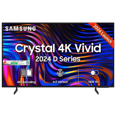 SAMSUNG DUE70 127 cm (50 inch) 4K Ultra HD
                      LED Tizen OS TV with Crystal Processor 4K