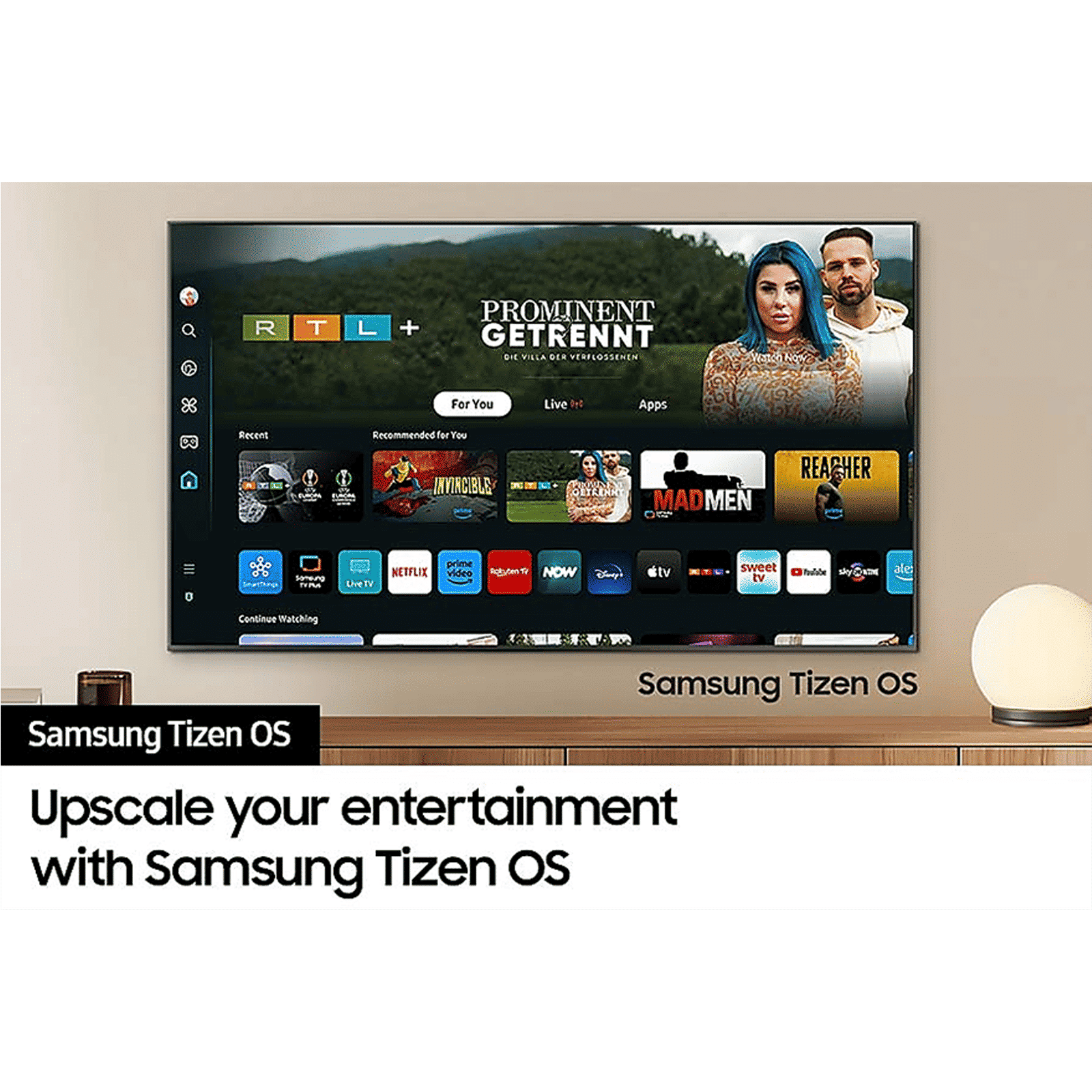 SAMSUNG DUE70 127 cm (50 inch) 2.5 Star 4K Ultra HD LED Tizen OS TV with Crystal Processor 4K_3
