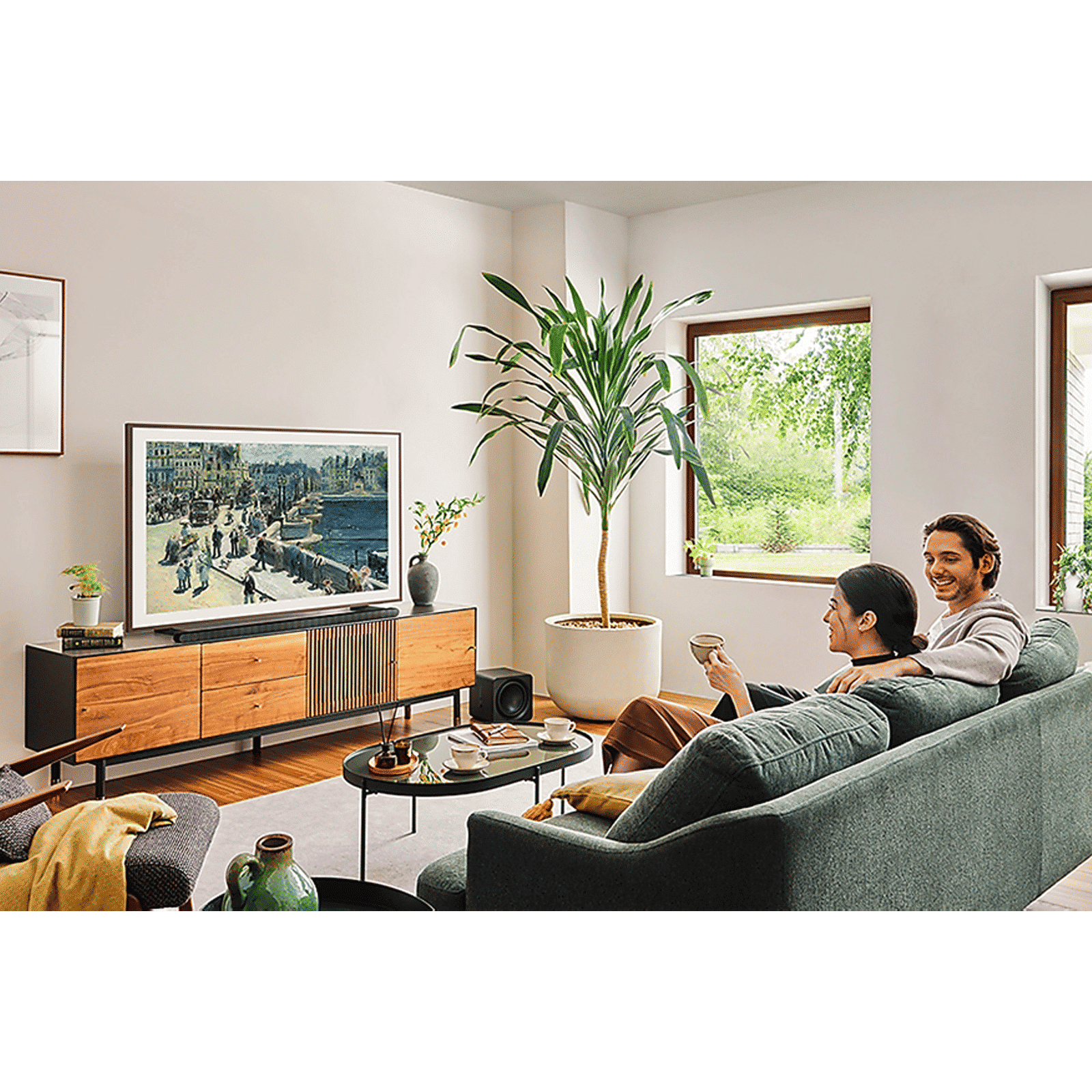 SAMSUNG The Frame 109 cm (43 inch) 4K Ultra Smart HD QLED Smart Tizen TV with Dolby Audio Technology (2024 model)_17