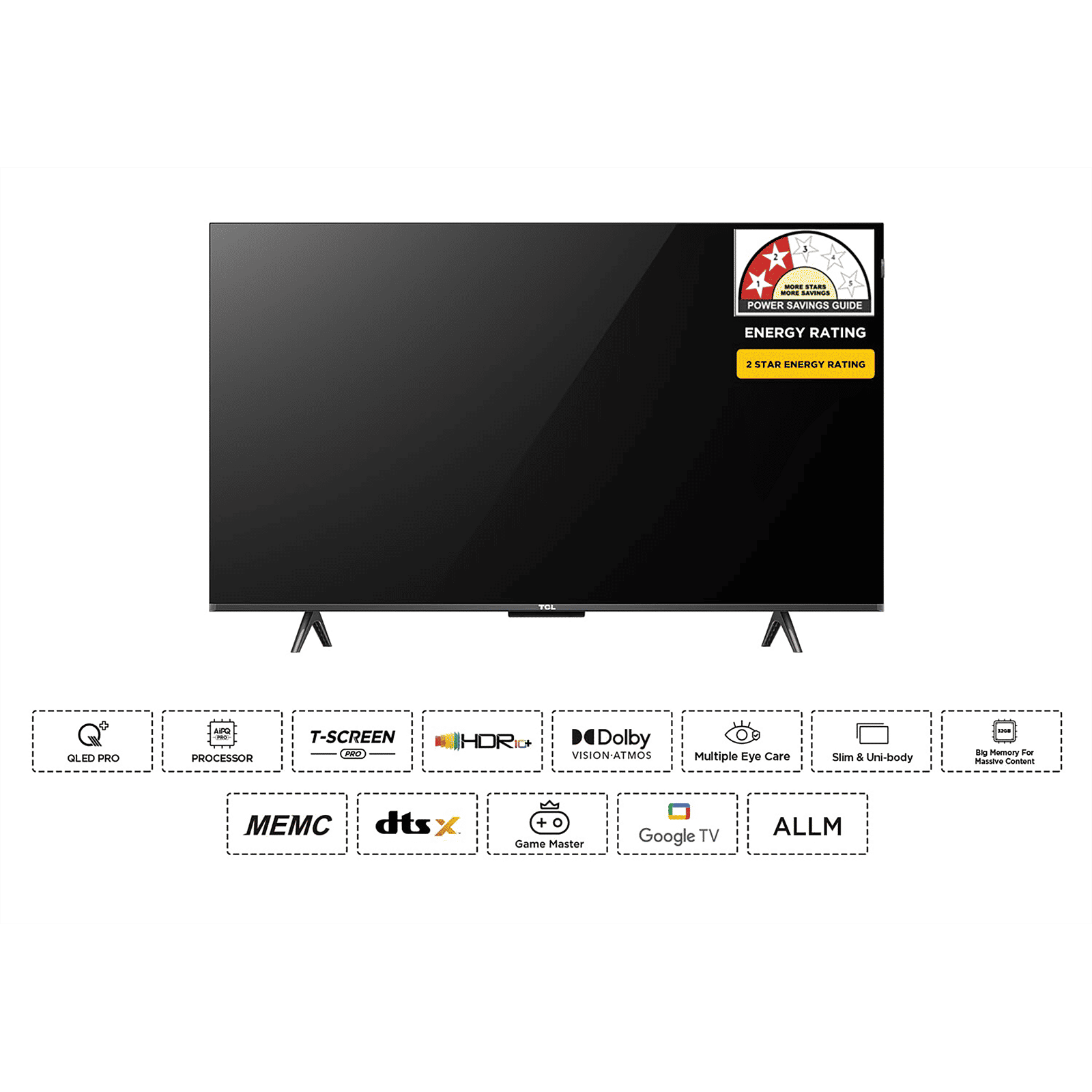 TCL C655 109 cm (43 inch) QLED 4K Ultra HD Google TV with AiPQ PRO PROCESSOR_17