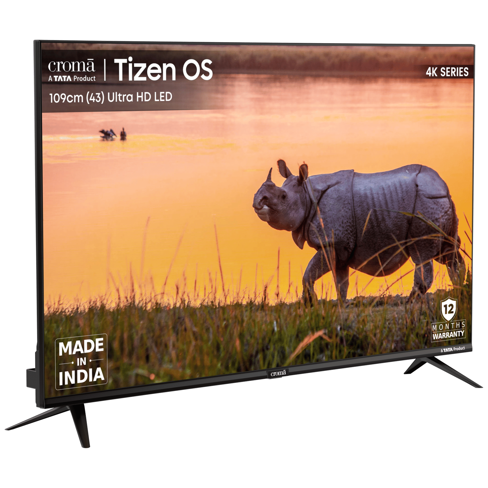 Croma 109 cm (43 inch) 4K Ultra HD LED Tizen TV with Dolby Audio Croma 109 cm (43 inch) 4K Ultra HD LED Tizen TV with Dolby Audio_8