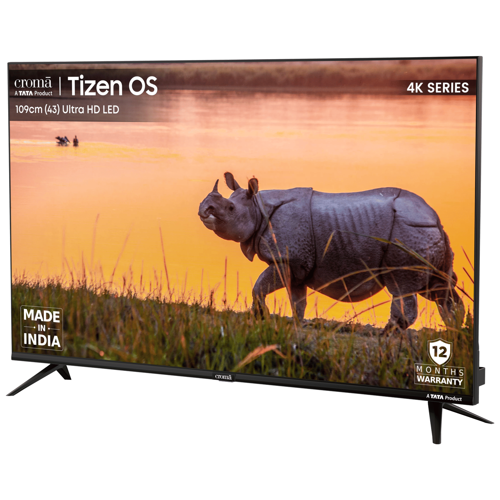 Croma 109 cm (43 inch) 4K Ultra HD LED Tizen TV with Dolby Audio Croma 109 cm (43 inch) 4K Ultra HD LED Tizen TV with Dolby Audio_9