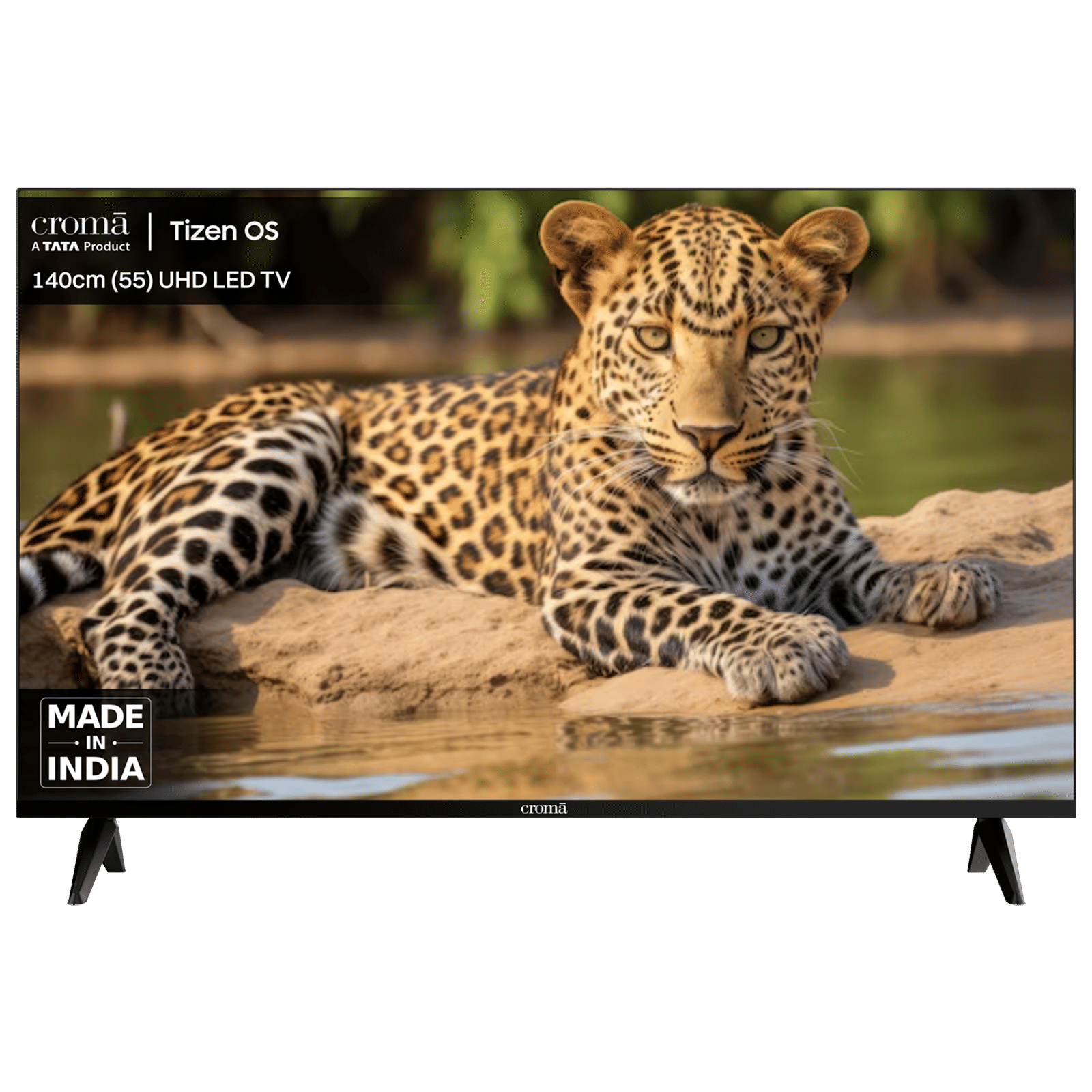 Croma 140 cm (55 inch) 4K Ultra HD LED Smart Tizen TV with Dolby Audio Croma 140 cm (55 inch) 4K Ultra HD LED Smart Tizen TV with Dolby Audio_1