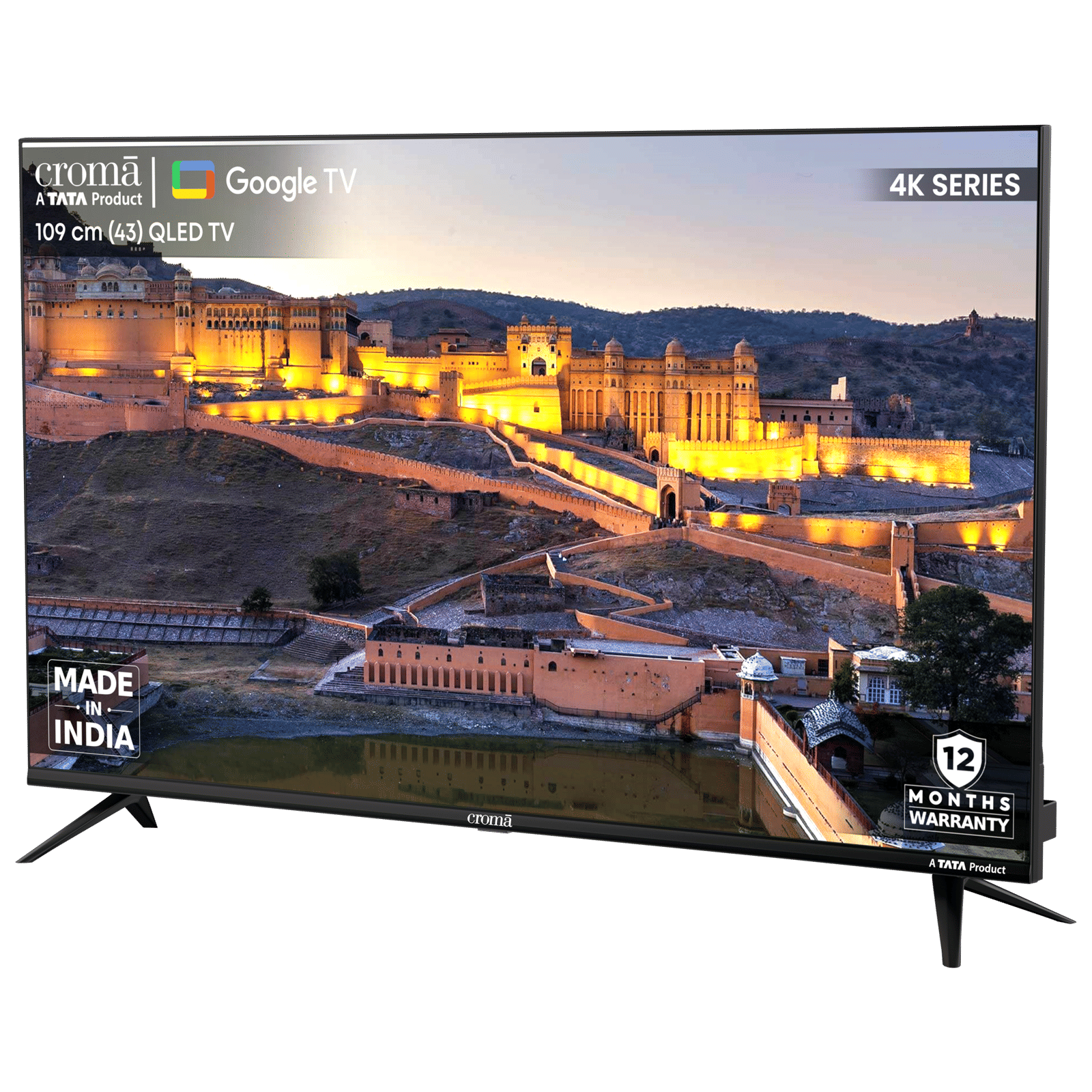 Croma 109 cm (43 inch) QLED 4K Ultra HD Google TV with Dolby Audio_14