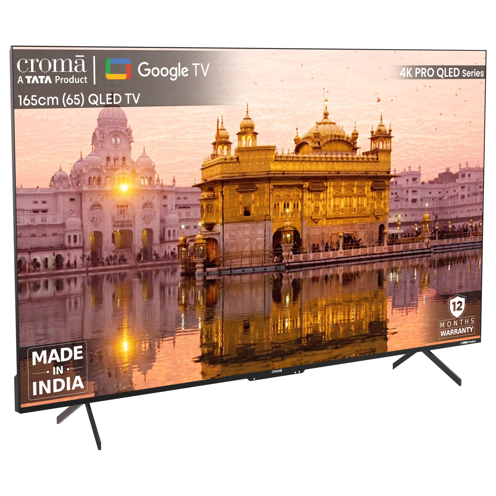 Croma 165 cm (65 inch) QLED 4K Ultra HD Google TV with Dolby Vision & Dolby Atmos Croma 165 cm (65 inch) QLED 4K Ultra HD Google TV with Dolby Vision & Dolby Atmos_3