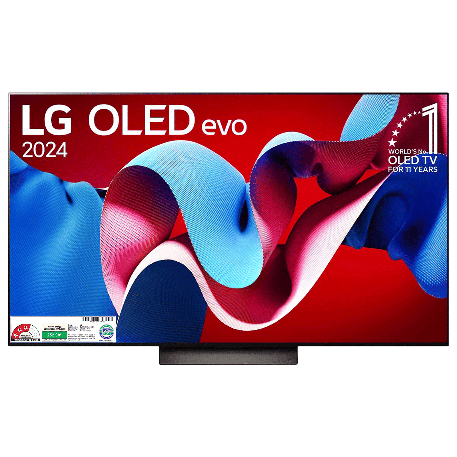 LG evo AI C4 165 cm (65 inch) OLED 4K Ultra HD Smart WebOS TV with Dolby Vision and Atmos (2025 model) LG evo AI C4 165 cm (65 inch) OLED 4K Ultra HD Smart WebOS TV with Dolby Vision and Atmos (2025 model)_1