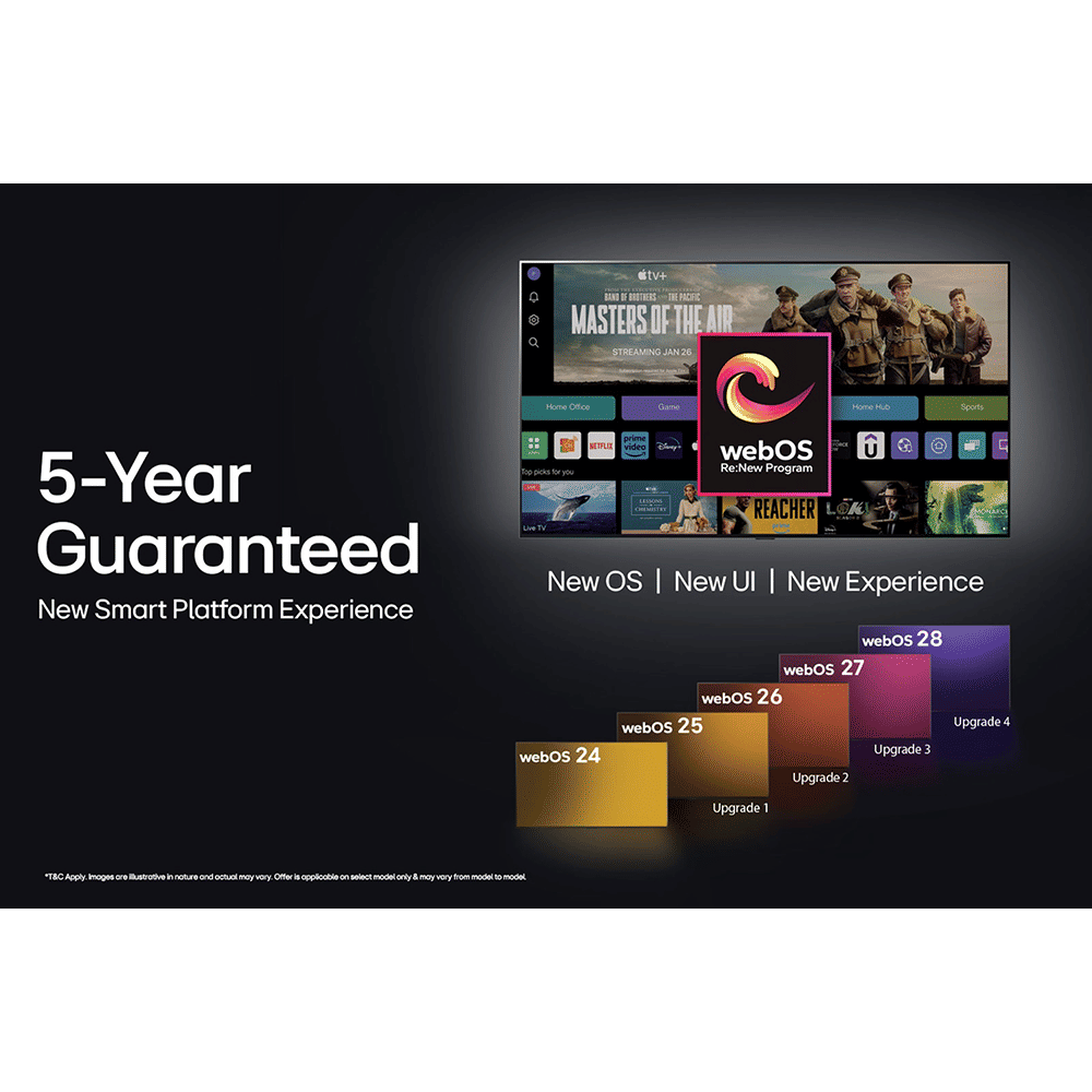 LG evo AI C4 165 cm (65 inch) OLED 4K Ultra HD Smart WebOS TV with Dolby Vision and Atmos (2025 model) LG evo AI C4 165 cm (65 inch) OLED 4K Ultra HD Smart WebOS TV with Dolby Vision and Atmos (2025 model)_14