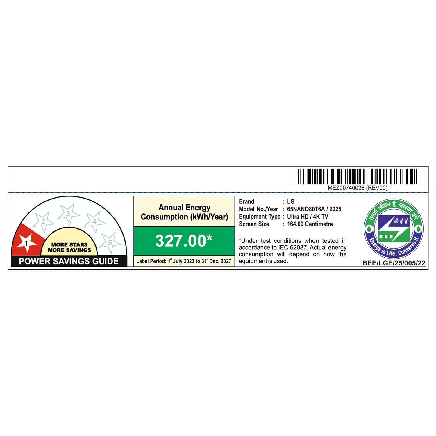 LG NANO80 Nano Cell 165 cm (65 inch) 4K Ultra HD Smart WebOS TV with AI Customization (2025 model) LG NANO80 Nano Cell 165 cm (65 inch) 4K Ultra HD Smart WebOS TV with AI Customization (2025 model)_4
