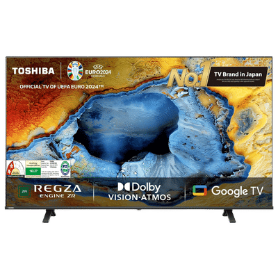 TOSHIBA C350NP 109 cm (43 inch) 4K Ultra HD LED Google TV with Regza Engine 4K (2024 model)