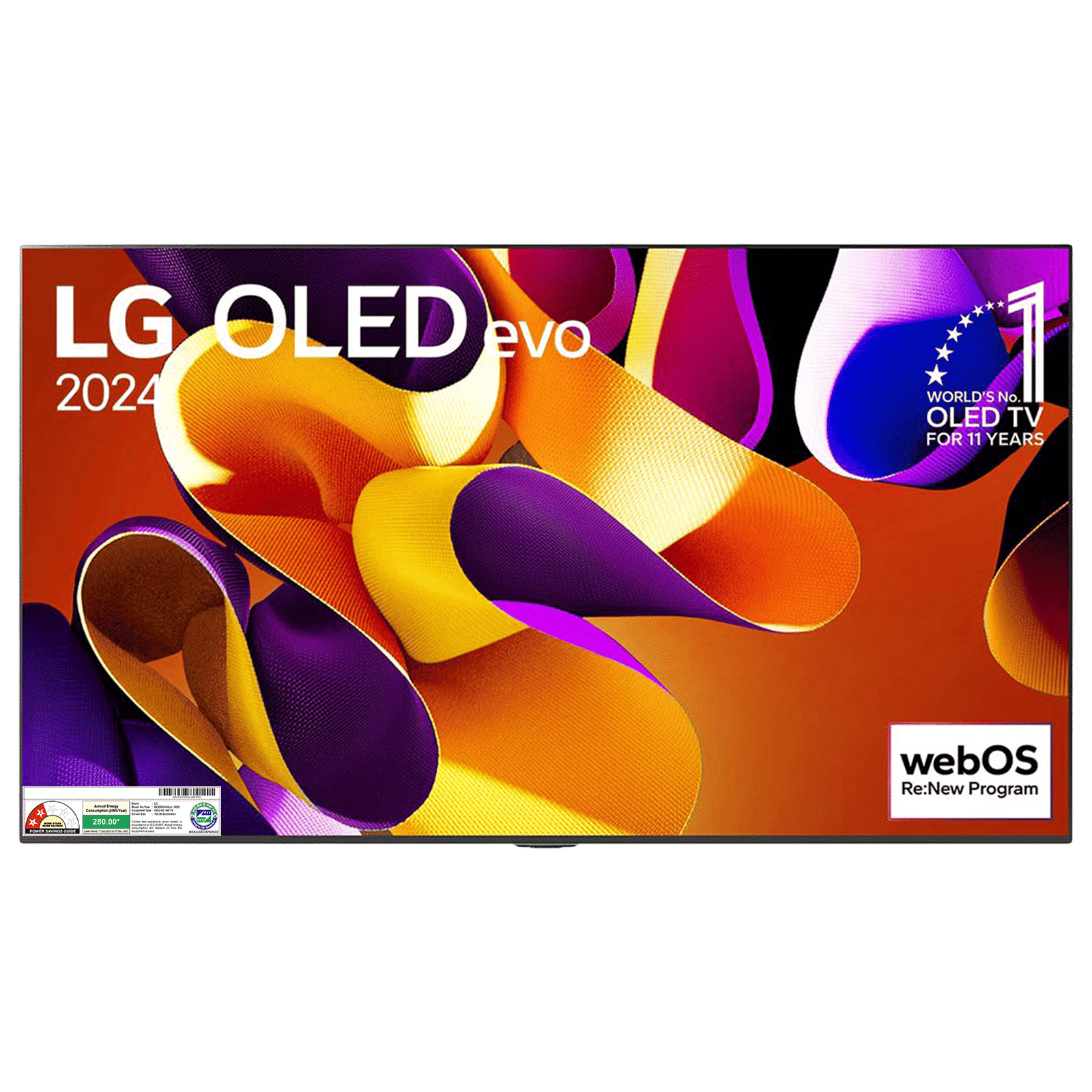 LG evo AI G4 165 cm (65 inch) OLED 4K Ultra HD Smart WebOS TV with Dolby Atmos (2025 model)_1