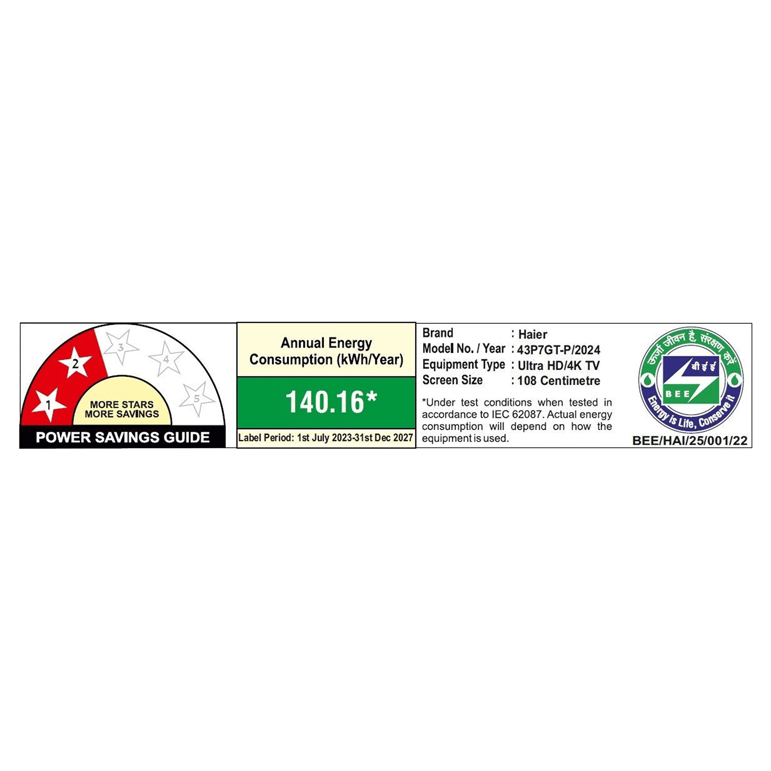 Haier P7 Series 109 cm (43 inch) 4K Ultra HD LED Smart Smart Google TV with Dolby Vision & Dolby Atmos (2024 model) Haier P7 Series 109 cm (43 inch) 4K Ultra HD LED Smart Smart Google TV with Dolby Vision & Dolby Atmos (2024 model)_4