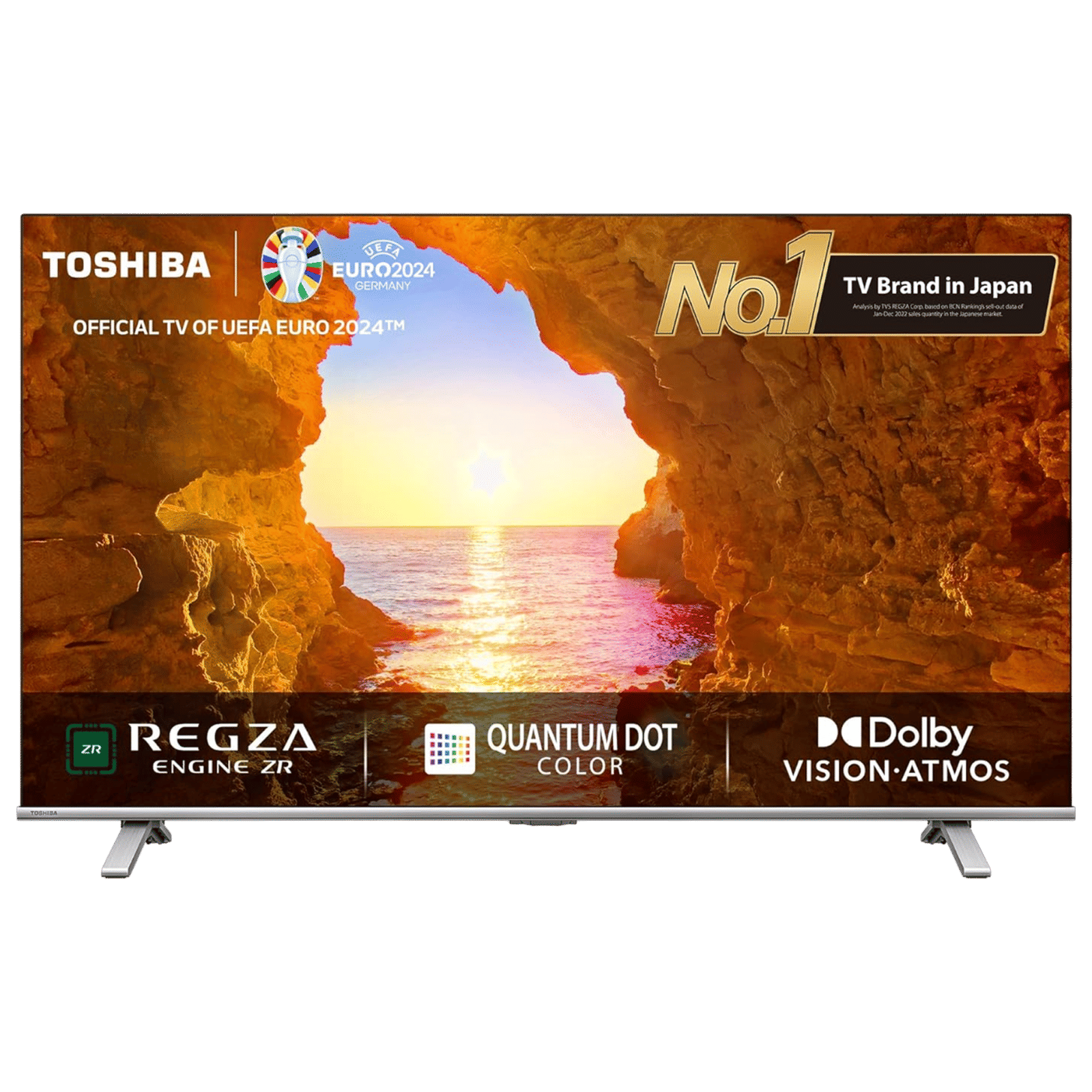 TOSHIBA C450 140 cm (55 inch) 4K Ultra HD QLED VIDAA TV with Dolby Vision and Dolby Atmos (2024 model) TOSHIBA C450 140 cm (55 inch) 4K Ultra HD QLED VIDAA TV with Dolby Vision and Dolby Atmos (2024 model)_1