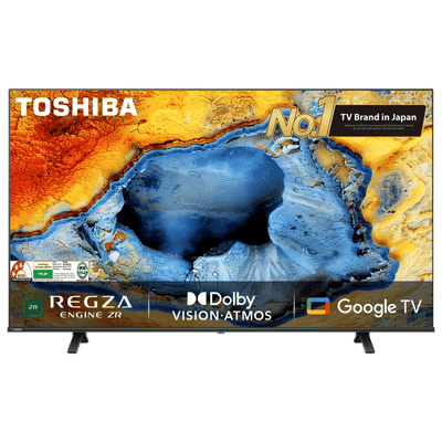 TOSHIBA C350NP 140 cm (55 inch) 3 Star 4K Ultra HD LED Google TV with Regza Engine 4K (2024 model)