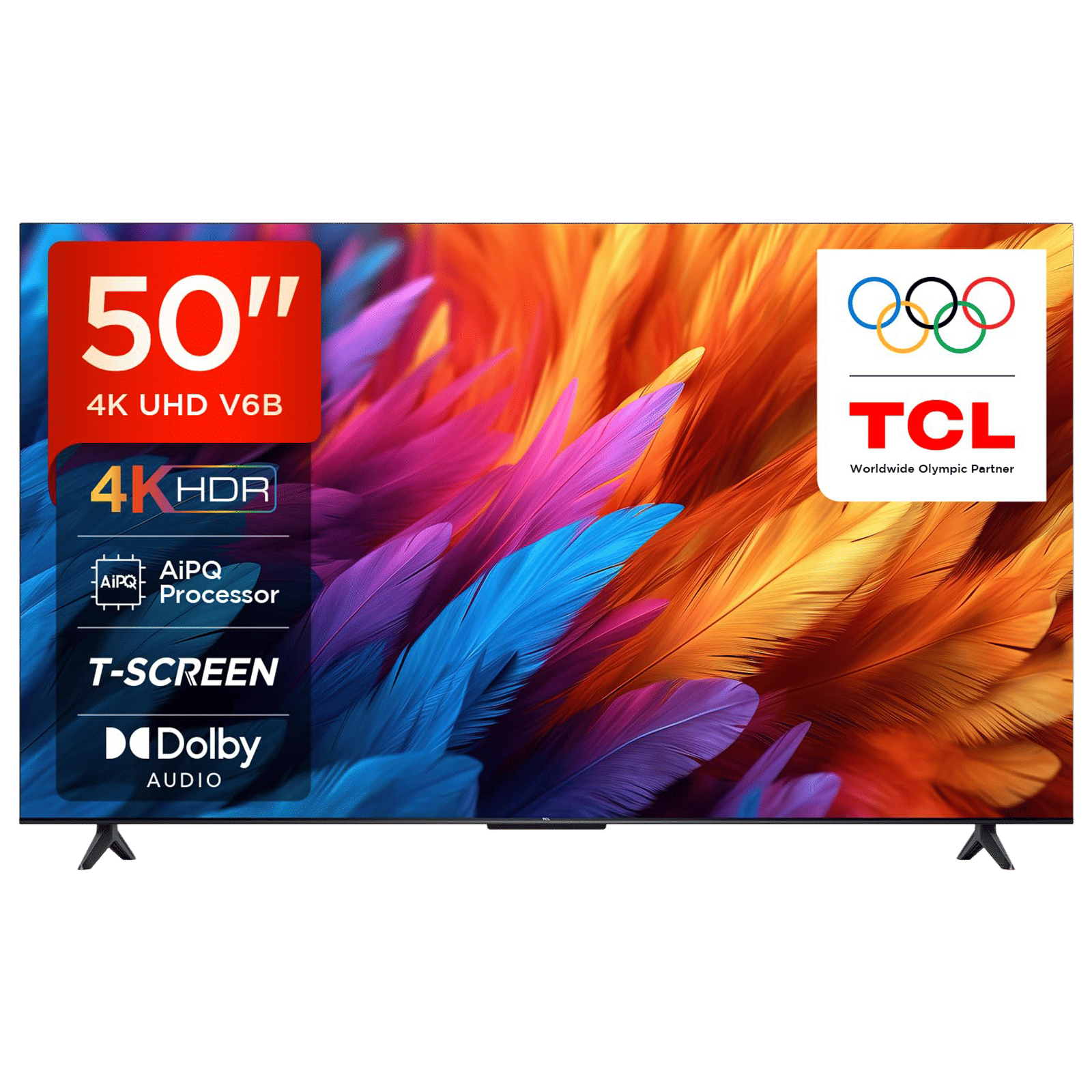 TCL V6B 127 cm (50 inch) 4K Ultra HD LED Google TV with Dynamic Colour Enhancement_1