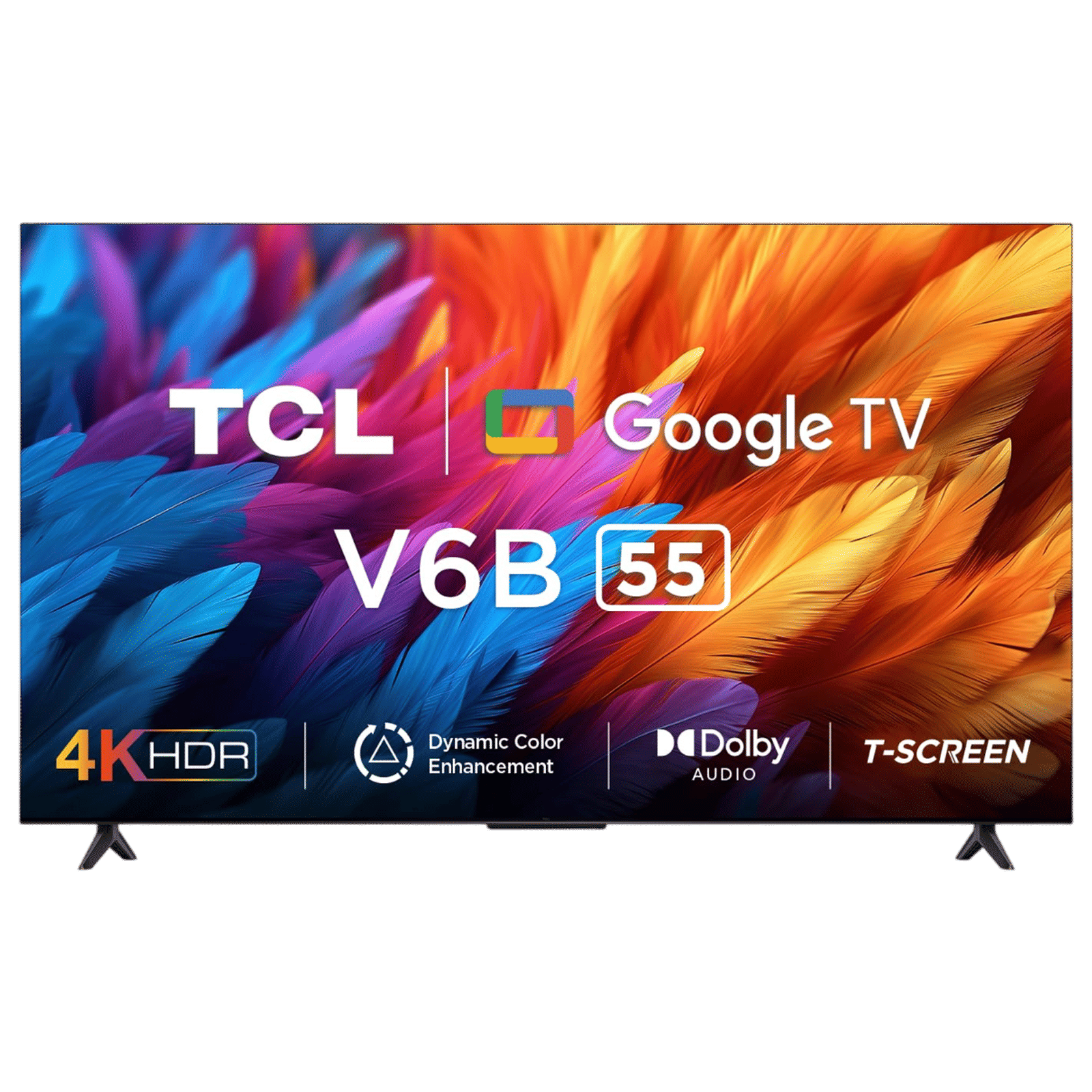 TCL V6B 140 cm (55 inch) 4K Ultra HD LED Google TV with Dynamic Colour Enhancement_1