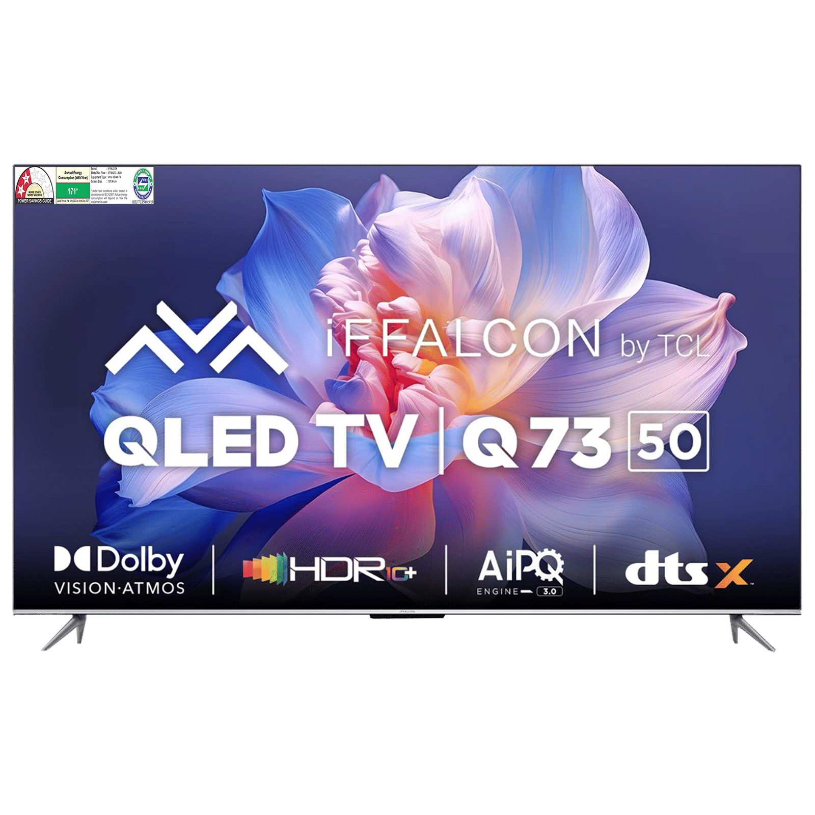 iFFalcon Q73 127 cm (50 inch) 2 Star QLED 4K Ultra HD Google TV with High Brightness_1