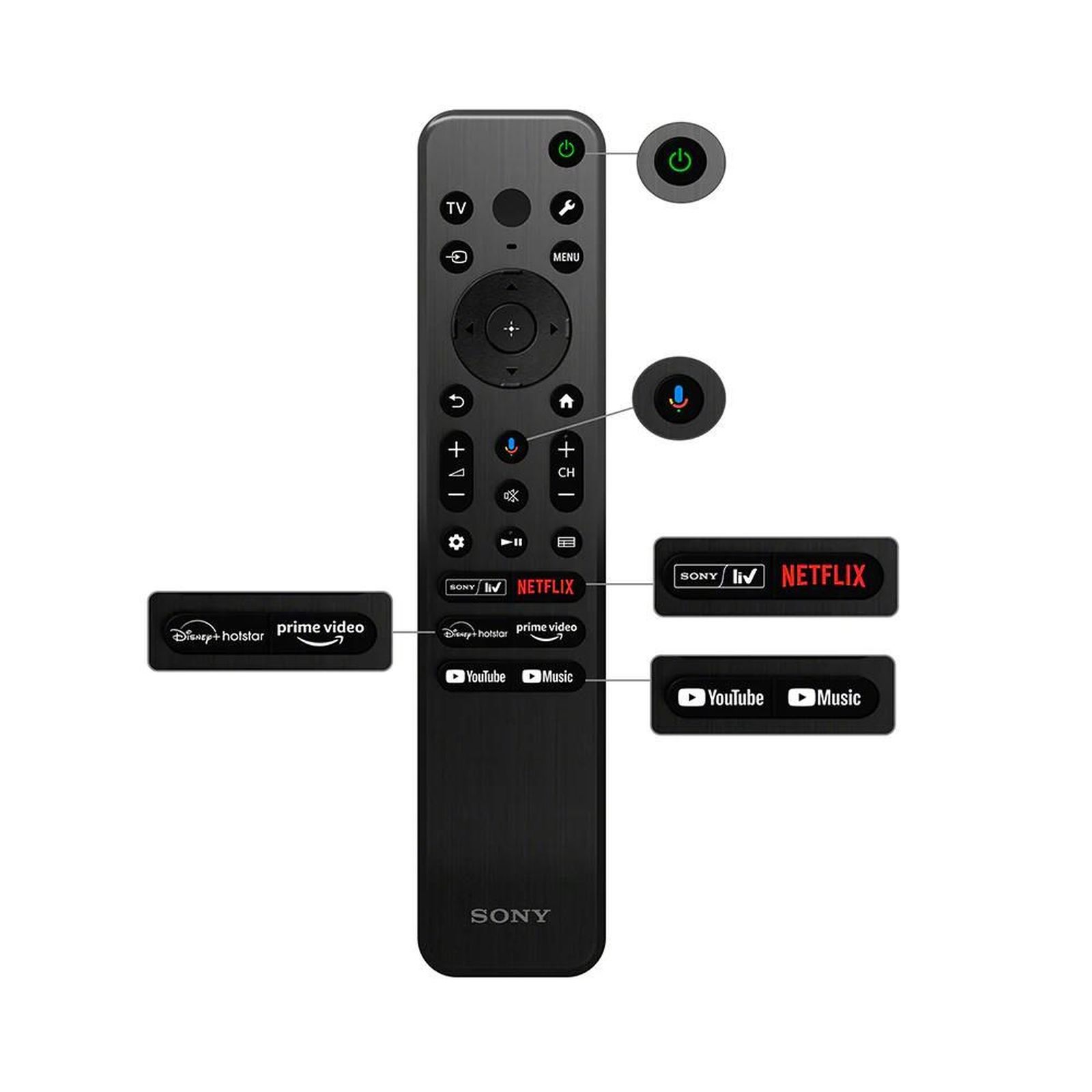 SONY BRAVIA 2 109 cm (43 inch) 4K Ultra HD LCD Smart Android TV with Live Colour Technology (2024 Model)_6