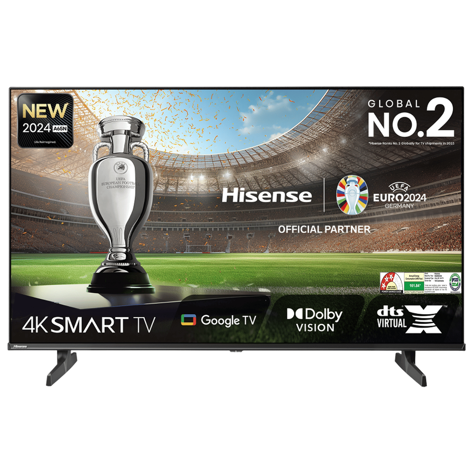 Hisense A65N 140 cm (55 inch) LED 4K Ultra HD Google TV with Dolby Vision & Dolby Digital (2024 model)_1