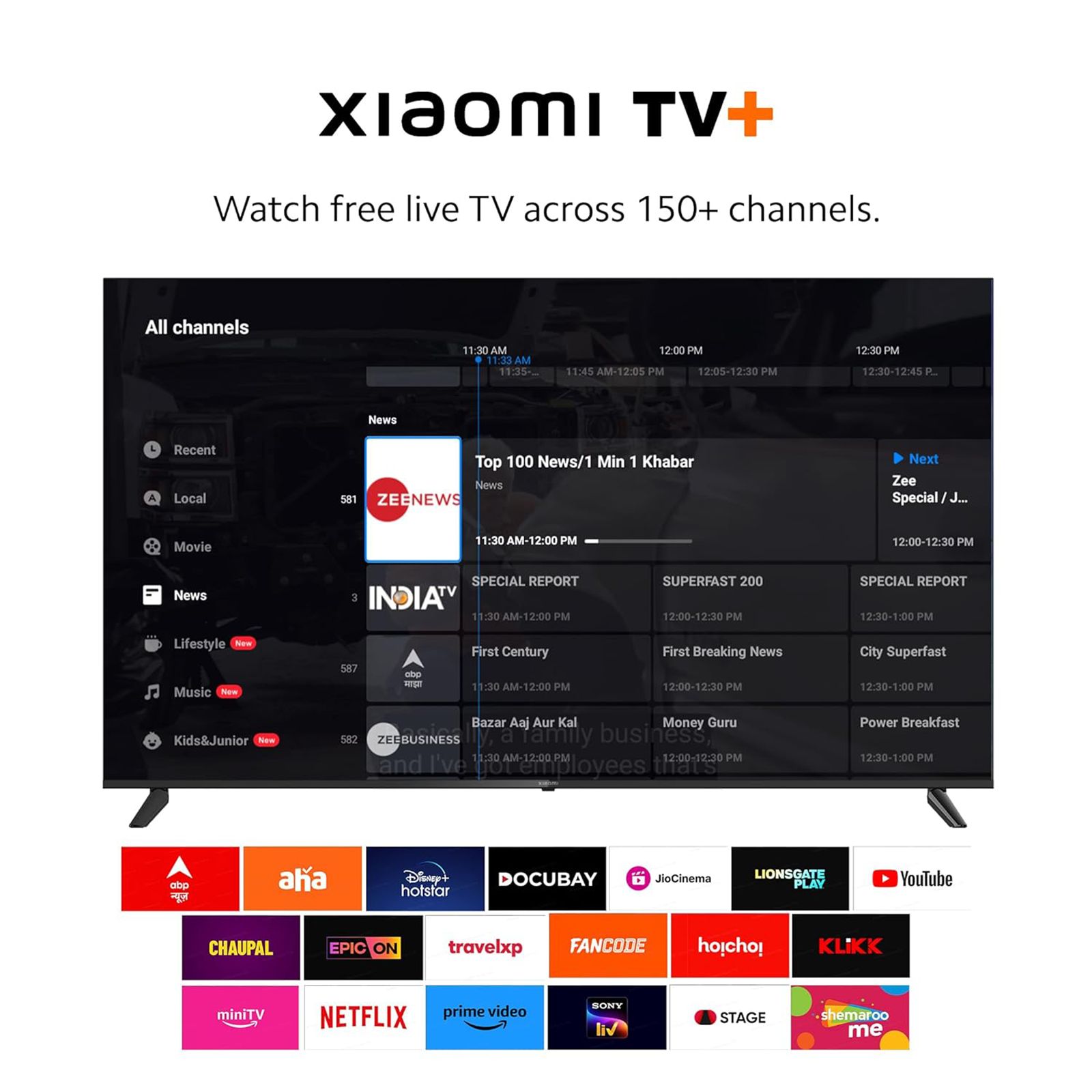 Xiaomi A Series 80 cm (32 inch) HD Ready LED Smart Google TV with Voice Assistant (2024 model) Xiaomi A Series 80 cm (32 inch) HD Ready LED Smart Google TV with Voice Assistant (2024 model)_7