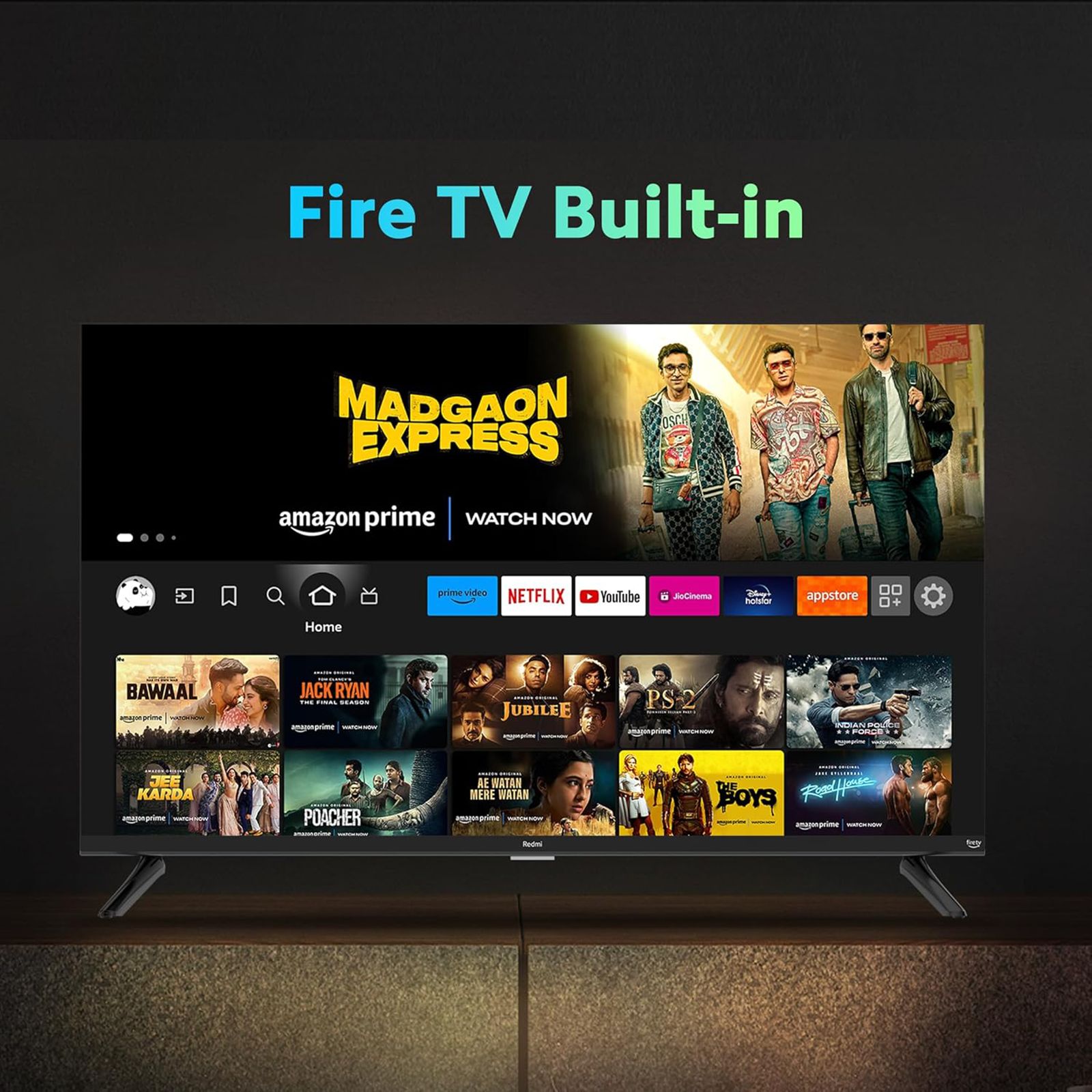 Redmi F Series 80 cm (32 inch) 3 Star HD Ready LED Smart Fire TV with Dolby Audio (2024 model) Redmi F Series 80 cm (32 inch) 3 Star HD Ready LED Smart Fire TV with Dolby Audio (2024 model)_11