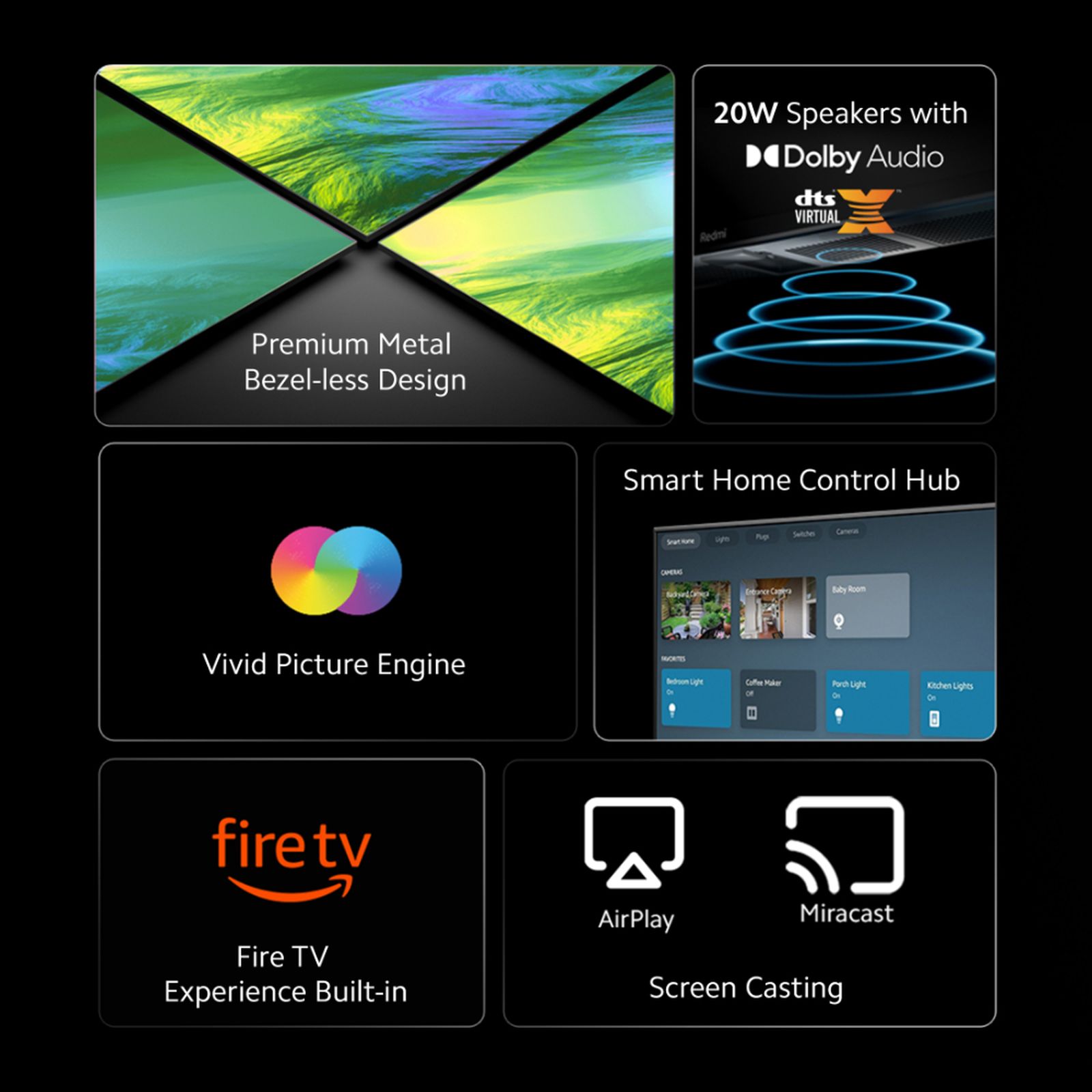 Redmi F Series 80 cm (32 inch) 3 Star HD Ready LED Smart Fire TV with Dolby Audio (2024 model) Redmi F Series 80 cm (32 inch) 3 Star HD Ready LED Smart Fire TV with Dolby Audio (2024 model)_14