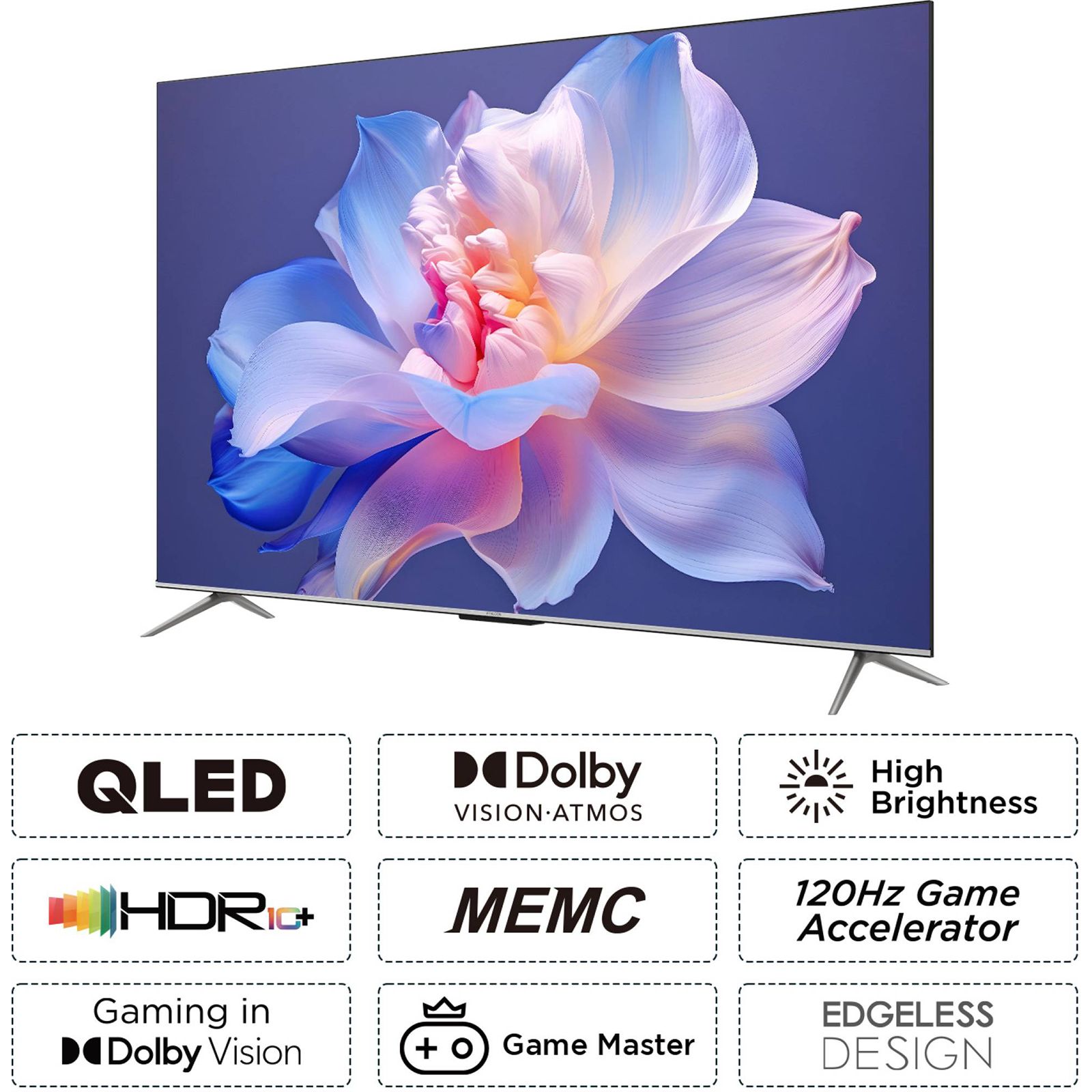 iFFALCON Q73 165 cm (65 inch) 2 Star QLED 4K Ultra HD Google TV with Dolby Audio (2023 model) iFFALCON Q73 165 cm (65 inch) 2 Star QLED 4K Ultra HD Google TV with Dolby Audio (2023 model)_16