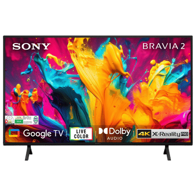SONY BRAVIA 2 109 cm (43 inch) 4K Ultra HD
                      LCD Google TV with Live Colour Technology