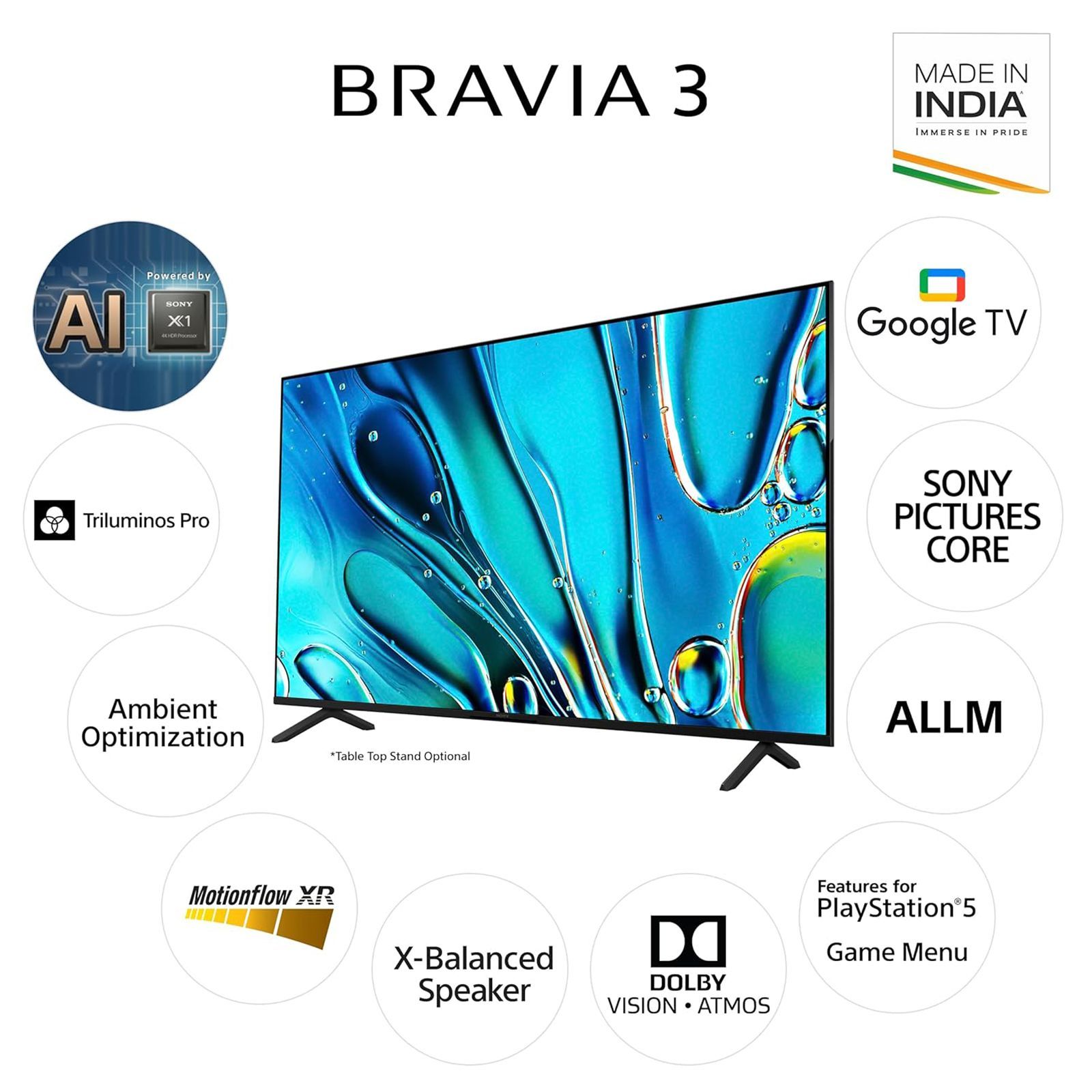 SONY BRAVIA 3 140 cm (55 inch) 1 Star 4K Ultra HD LCD Smart Android TV with Auto Low Latency Mode (2024 Model) SONY BRAVIA 3 140 cm (55 inch) 1 Star 4K Ultra HD LCD Smart Android TV with Auto Low Latency Mode (2024 Model)_11