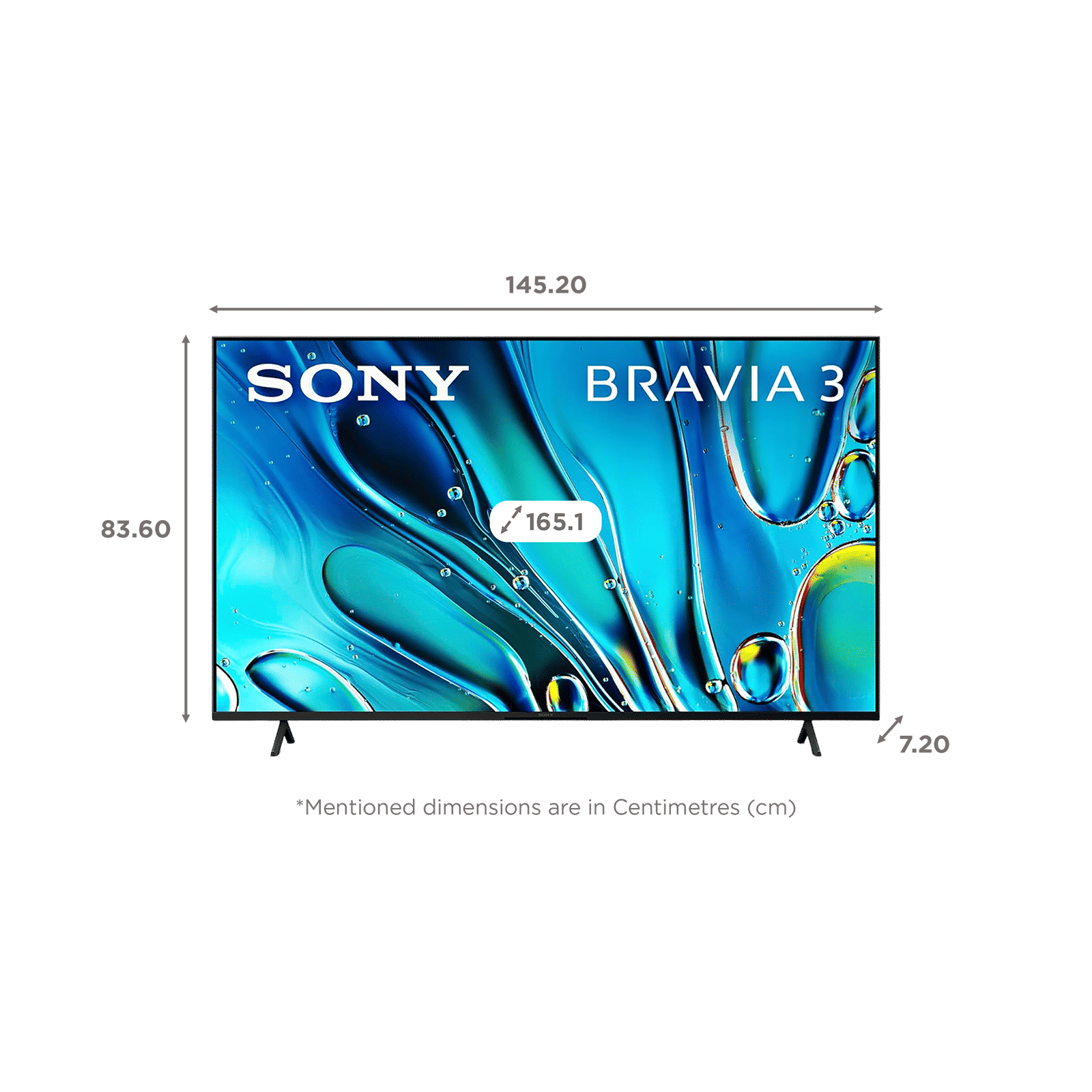 SONY BRAVIA 3 165 cm (65 inch) LCD 4K Ultra HD Smart Android TV with Dolby Vision & Dolby Atmos (2024 model) SONY BRAVIA 3 165 cm (65 inch) LCD 4K Ultra HD Smart Android TV with Dolby Vision & Dolby Atmos (2024 model)_2
