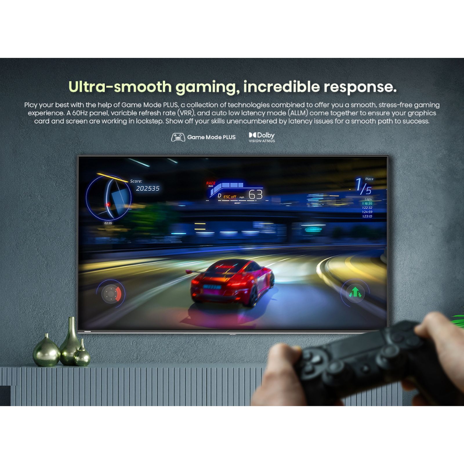 Hisense U6N Pro 165 cm (65 inch) 4K Ultra HD Mini LED Smart VIDAA TV with Dolby Vision & Dolby Atmos (2024 model)_14