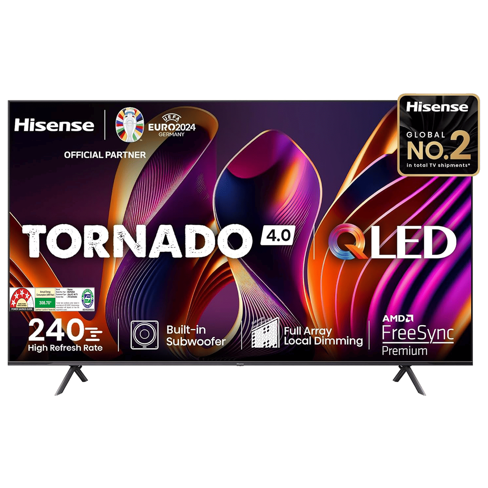 Hisense Q7N 215 cm (85 inch) QLED 4K Ultra HD VIDAA TV with Dolby Vision & Dolby Atmos (2024 model)_1