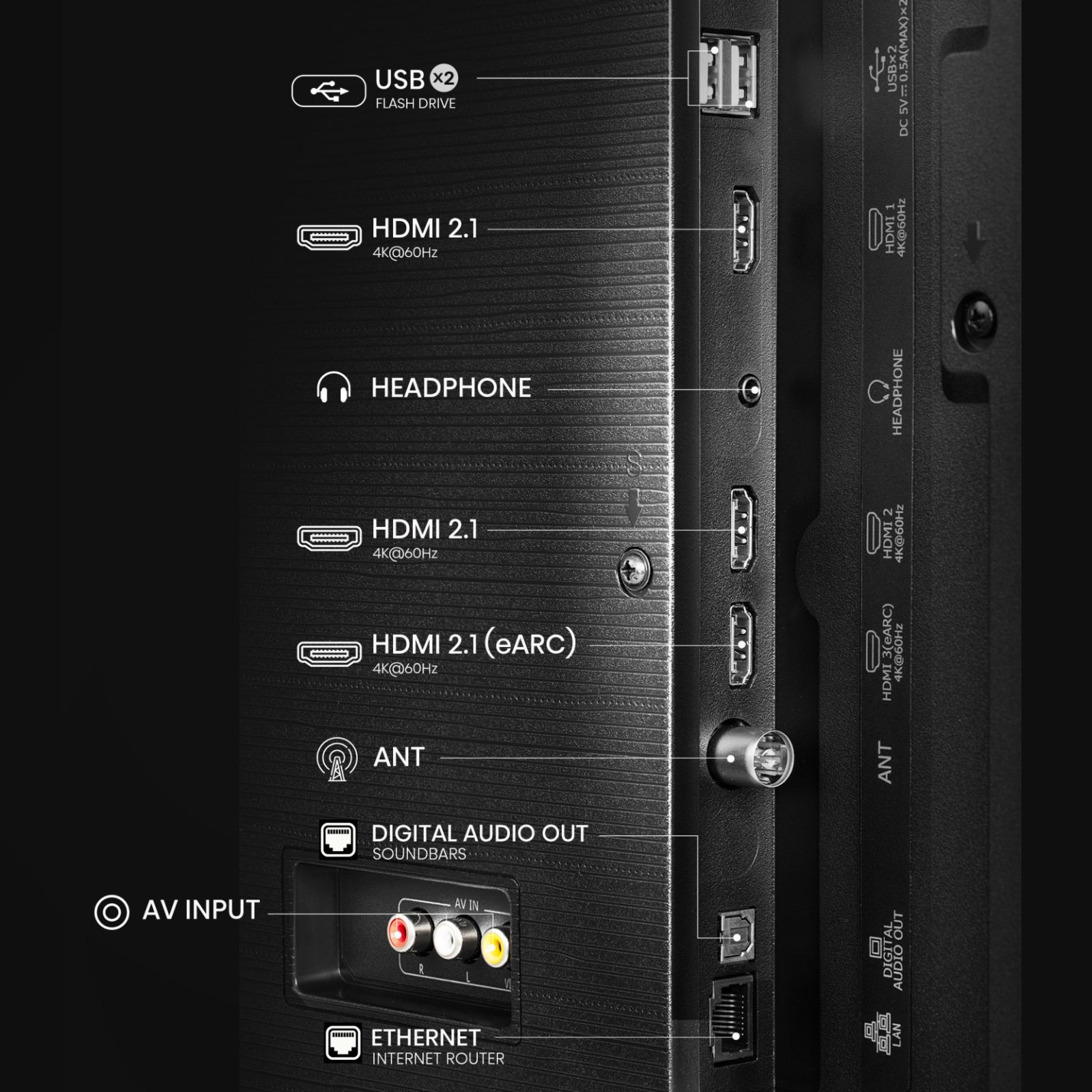 Hisense Q6N 165 cm (65 inch) QLED 4K Ultra HD Smart Google TV with 4K AI Upscaler (2024 model)_7