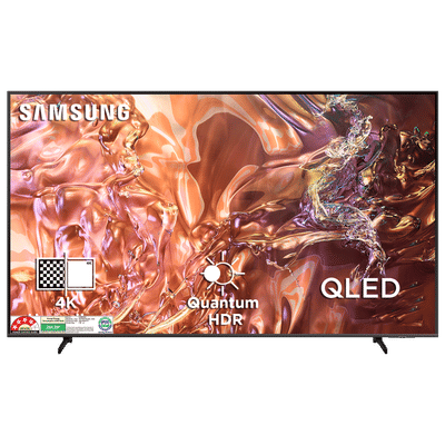 SAMSUNG QE1D 190 cm (75 inch) 4 Star QLED 4K Ultra HD Smart Tizen TV with 4K Upscaling (2024 model)