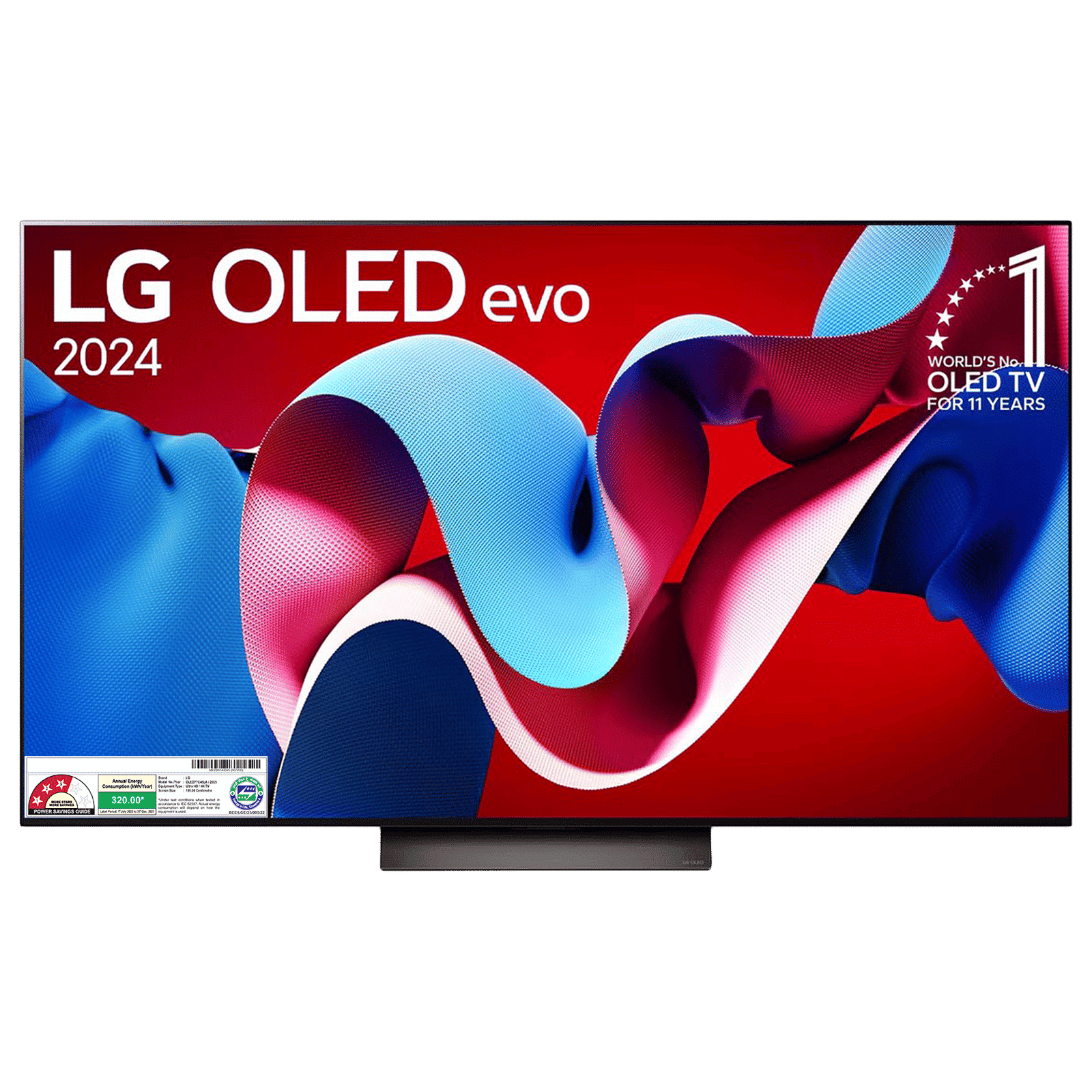LG evo AI C4 195 cm (77 inch) OLED 4K Ultra HD Smart WebOS TV with Dolby Atmos (2025 model) LG evo AI C4 195 cm (77 inch) OLED 4K Ultra HD Smart WebOS TV with Dolby Atmos (2025 model)_1