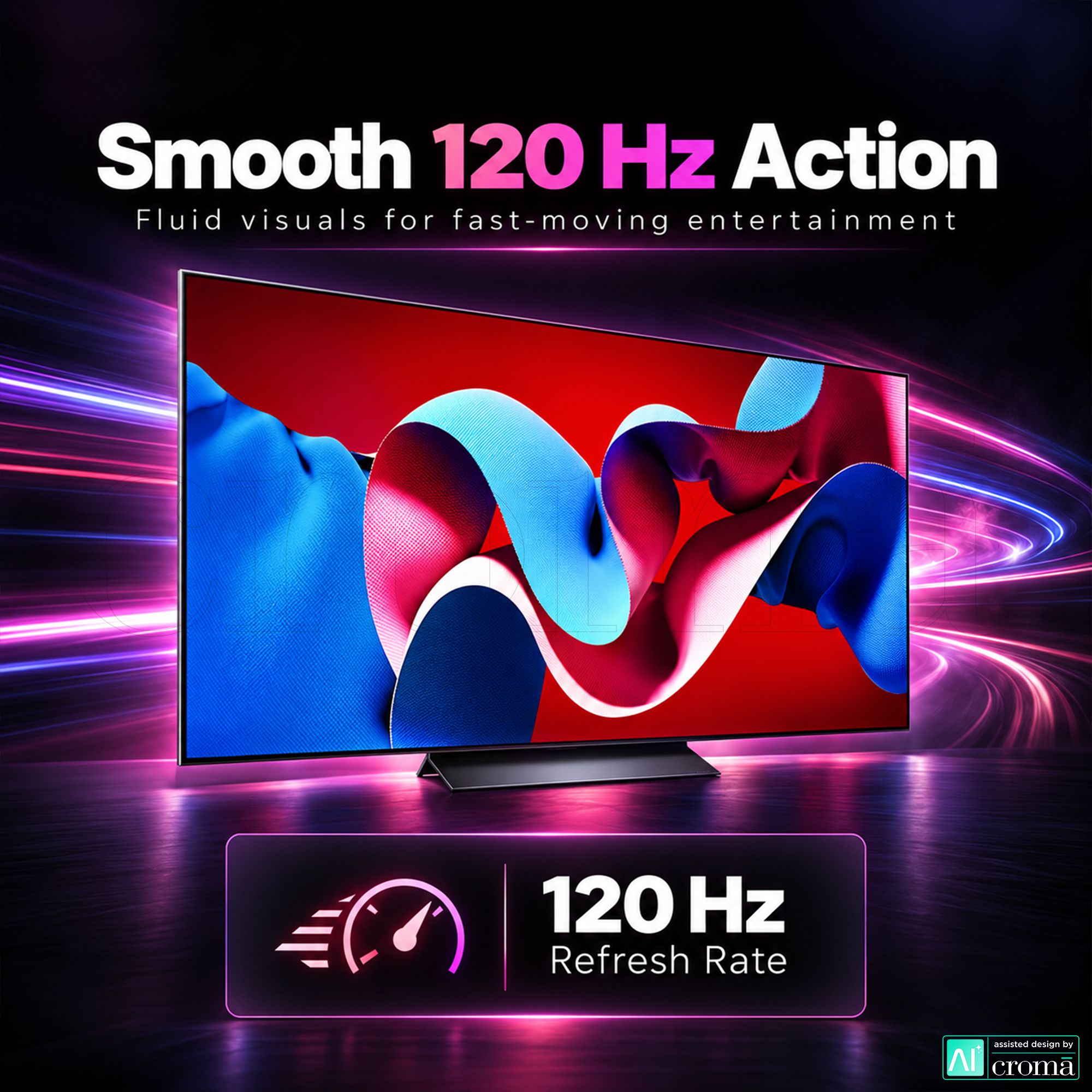 LG evo AI C4 195 cm (77 inch) 3 Star OLED 4K Ultra HD Smart WebOS TV with Dolby Atmos (2025 model)_6
