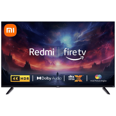 Redmi L43R8-FVIN 109 cm (43 inch) 2 Star 4K Ultra HD LED Fire TV with Vivid Picture Engine (2023 model)