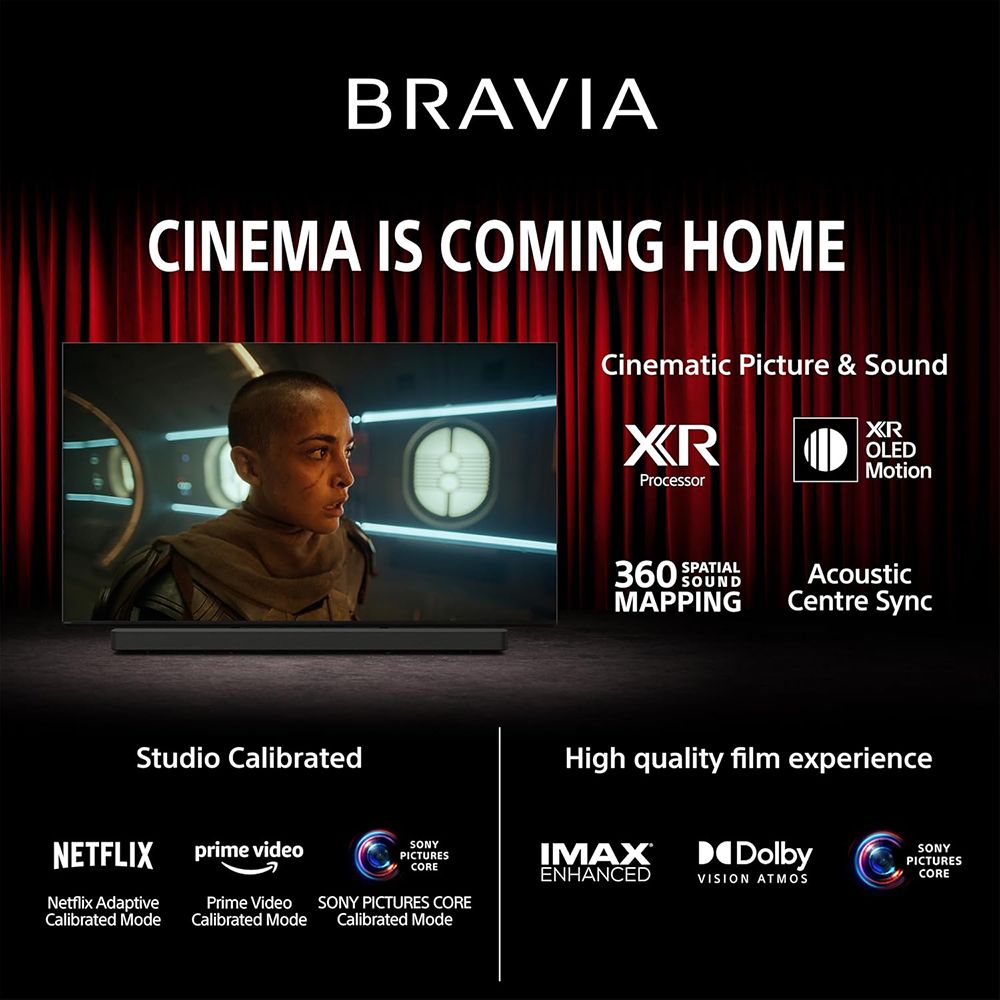 SONY BRAVIA 8 165 cm (65 inch) 4K Ultra HD OLED Smart Android TV with Dolby Vision & Dolby Atmos (2024 model) SONY BRAVIA 8 165 cm (65 inch) 4K Ultra HD OLED Smart Android TV with Dolby Vision & Dolby Atmos (2024 model)_7